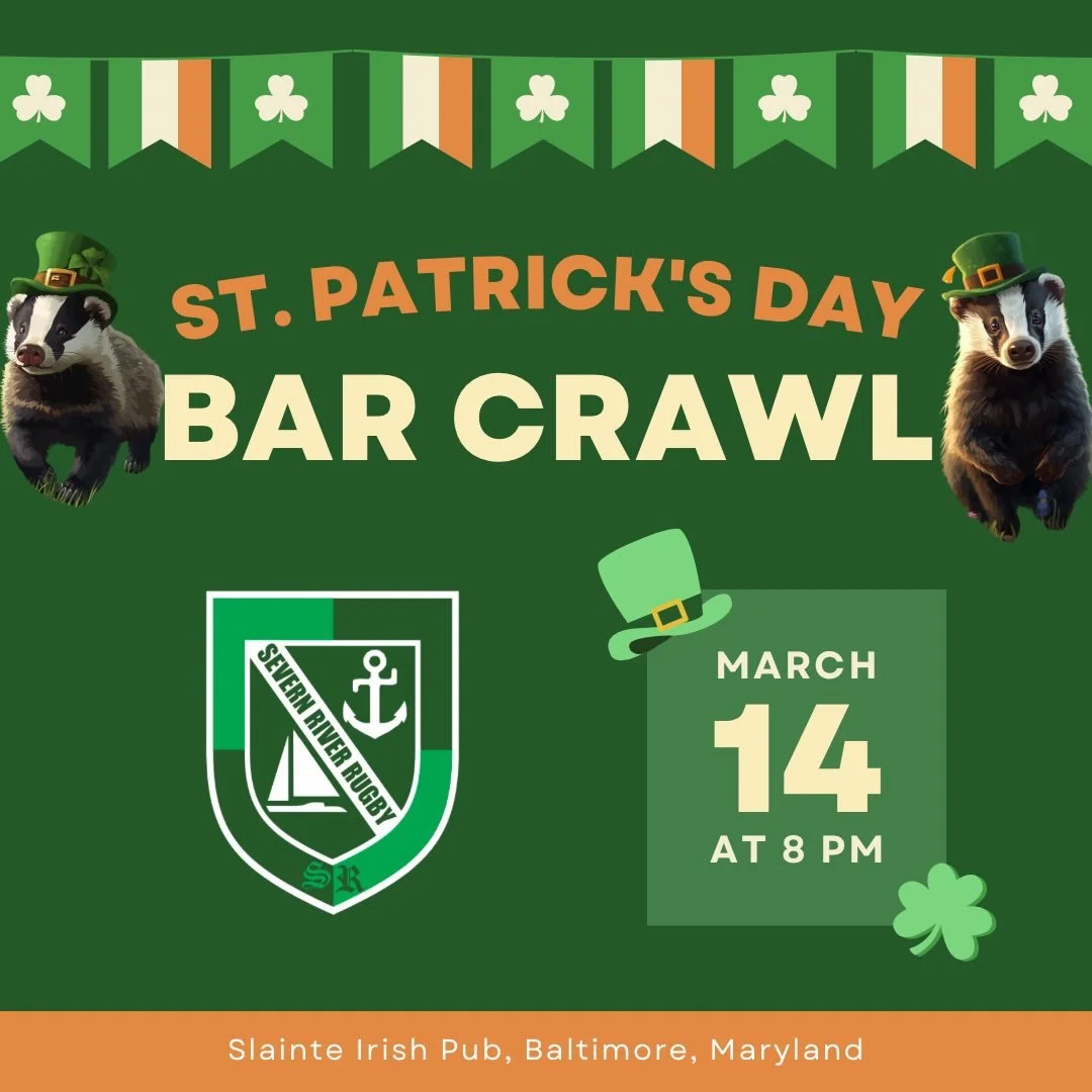 Bar Crawl Time! Join us for our St. Patrick&rsquo;s Day Bar Crawl on March 14th starting at 8pm at Sl&aacute;inte Irish Pub in Baltimore, Md