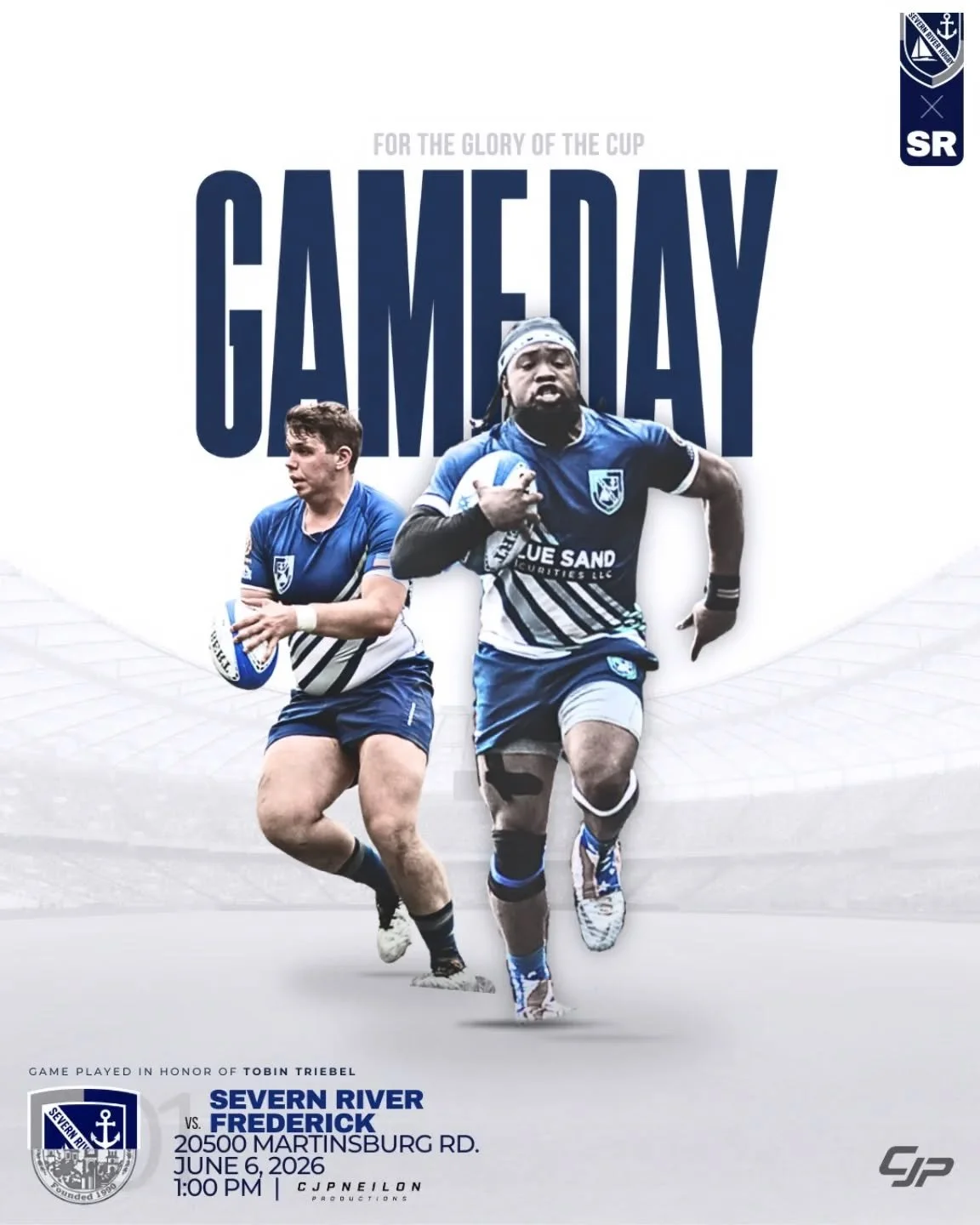 IT'S GAME DAY!! 🔵 🌊