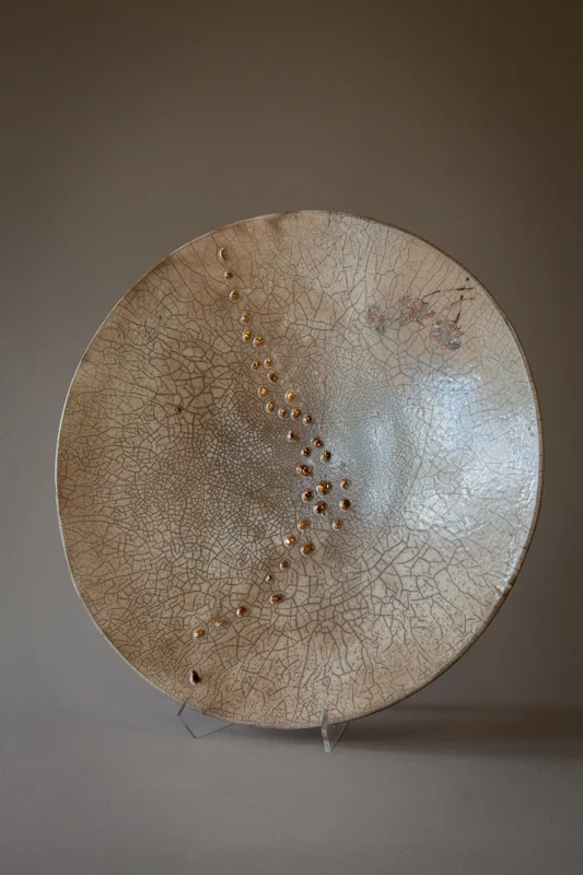 platter with river stones and flowers.jpg