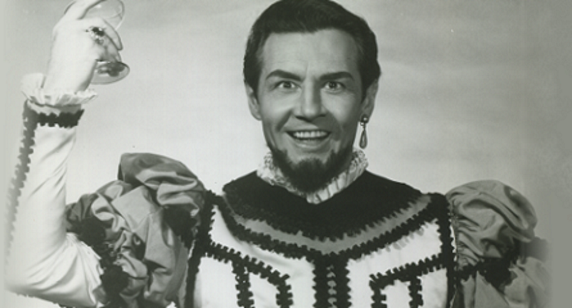 Cesare Siepi in Don Giovanni.