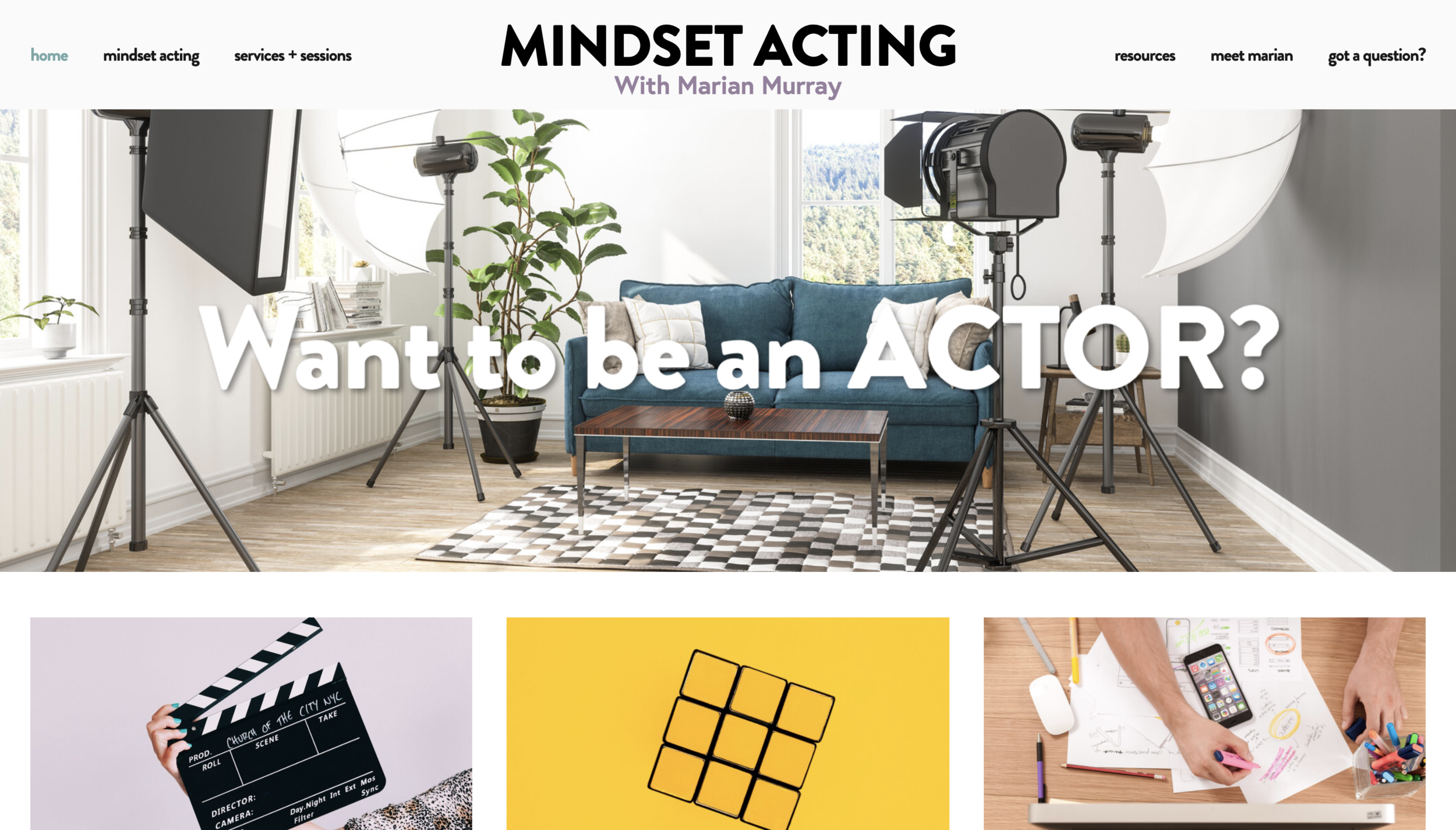 Mindset Acting • With Marian Murray