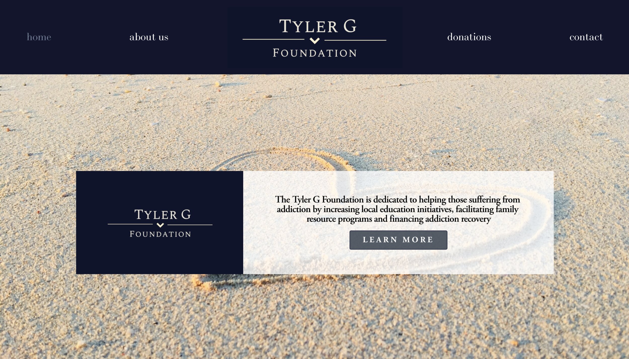 Tyler G Foundation • Addiction Recovery Foundation