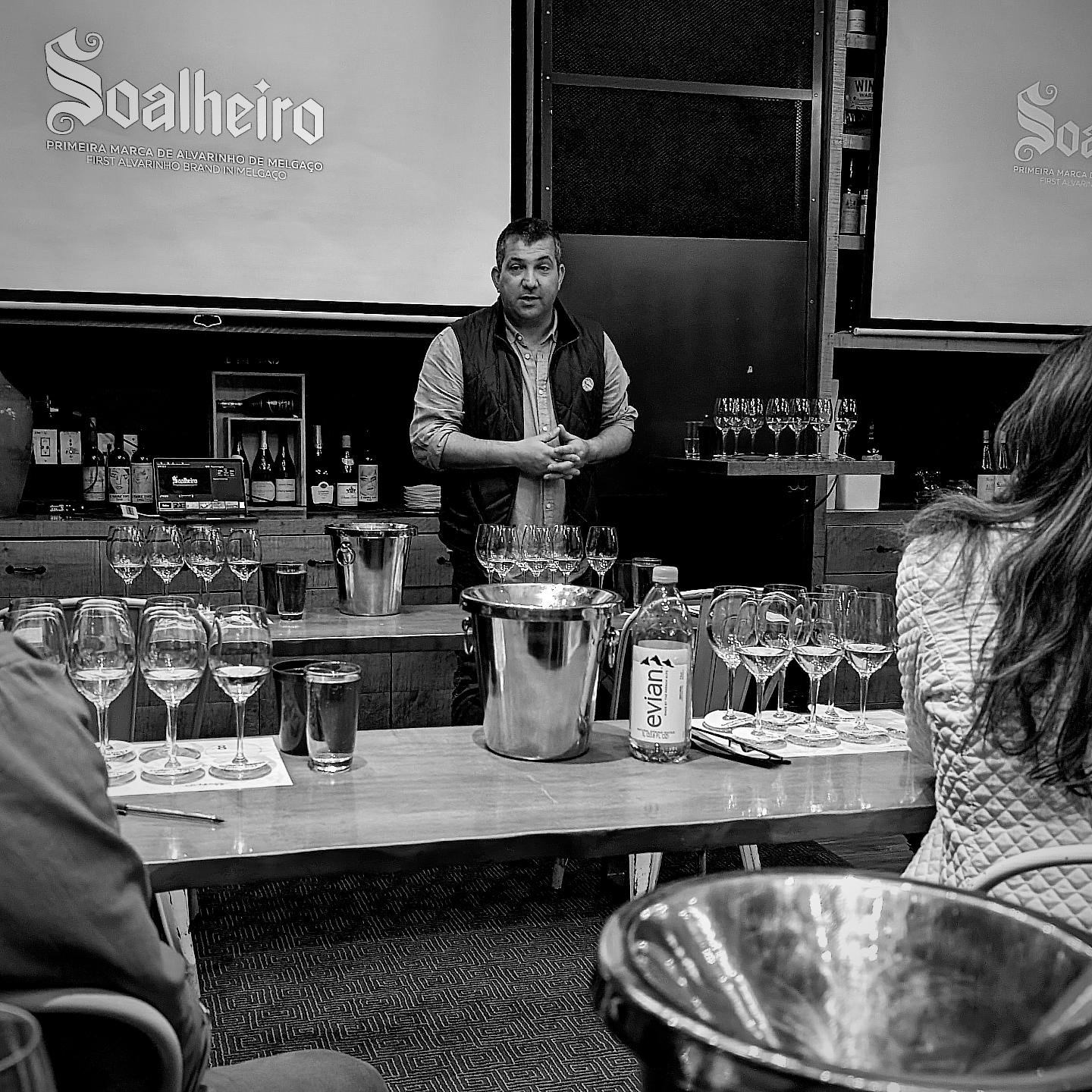 What a way to end the week with Luis of @quinta_soalheiro who talked about the region where his wines come from as well as.rheir focus #styledirector #creativedirector #teampixel