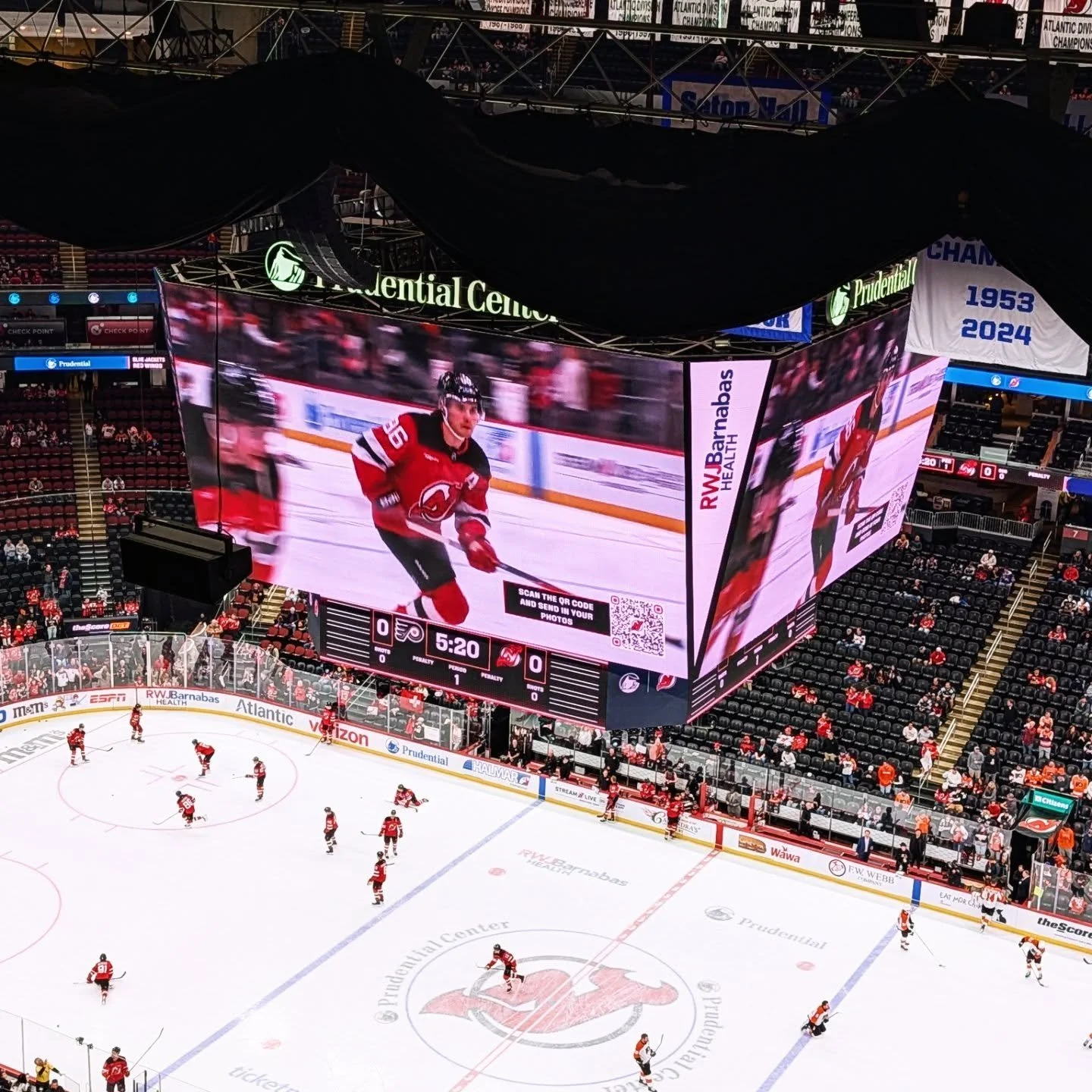 This season @athleisuremag has hit the press box at the @njdevils. We had our first interview with @jackhughes a few days before he headed to the @olympics which made it into our JAN ISSUE 121 and then we attended his first game after winning the #Go