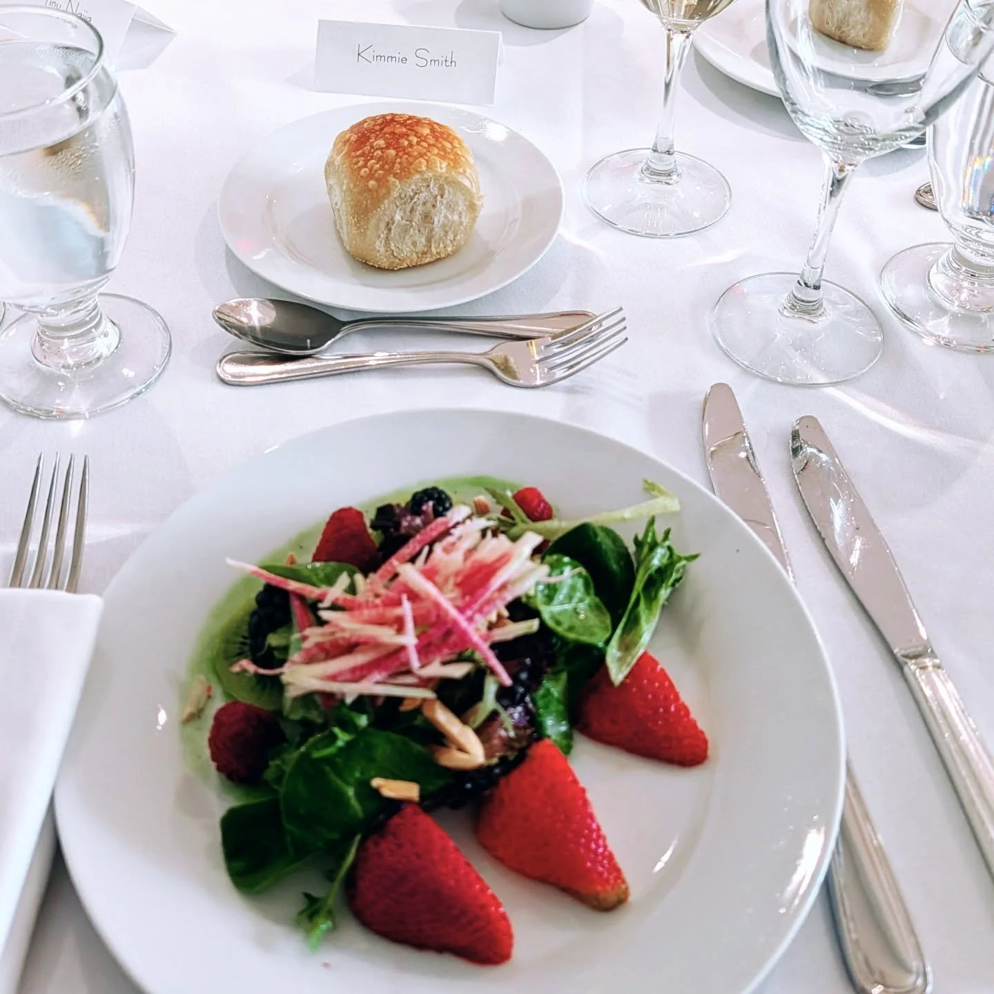 I enjoyed attending today's luncheon for @madmuseum Jewelry event which takes place every year. In addition to a fun lunch, chatting with designers and those in the know for #jewelry as well as chatting for awhile with the iconic @patrickmcmullan - i