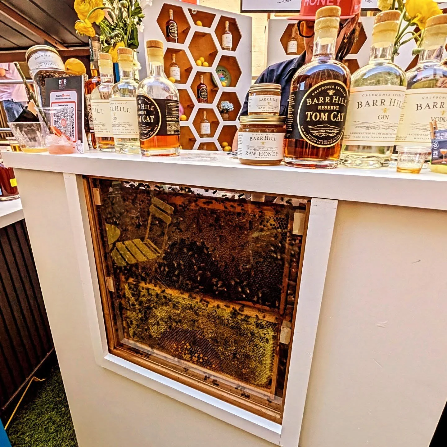 @barrhillgin is another spirit brand that I have come to know since I have been going to @barconventbrooklyn - I always remember them because they always have their bees and honey at the show. I enjoyed chatting with he owner Ryan to talk about one o
