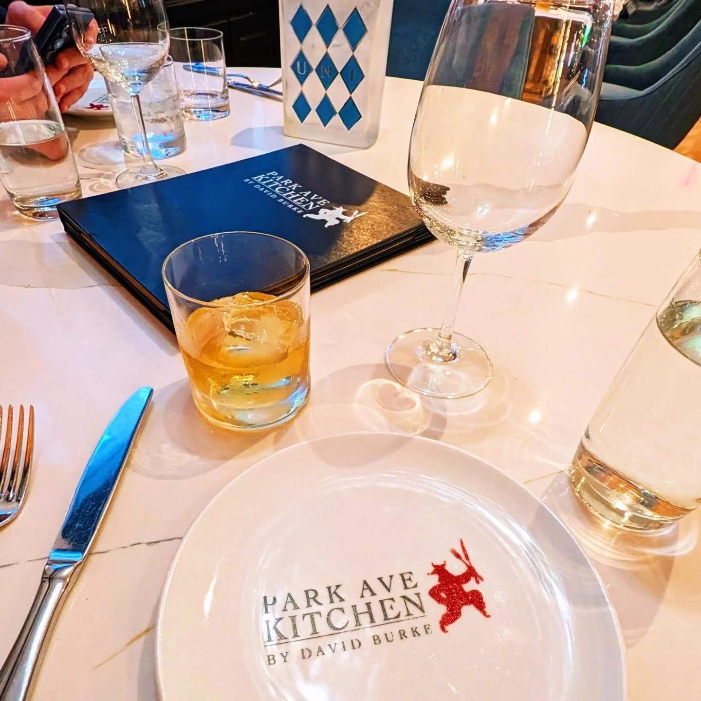 There are no notes here! @pvfarkas and I made our way to @parkavekitchenbydb for a great meal during our staycation which you will hear about in the next issue of @athleisuremag! Shout out to their GM Eddie who brought all the vibes and talked us thr