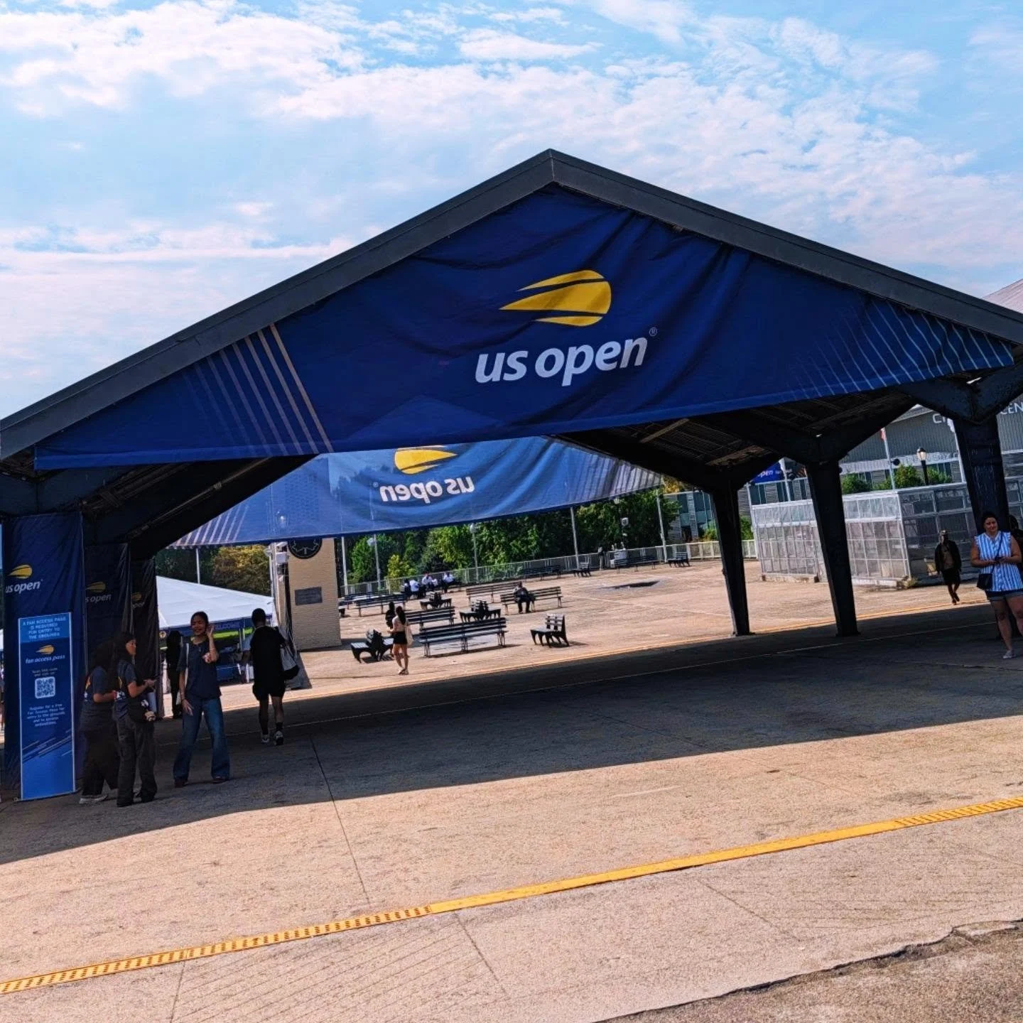 Woot woot - made it! Today and tomorrow @athleisuremag will be at the @usopen for #mediaday to chat with the athletes, checking out the sips and bites and more!

I have come at various times whether it was @Lacoste a few years back and most recently 