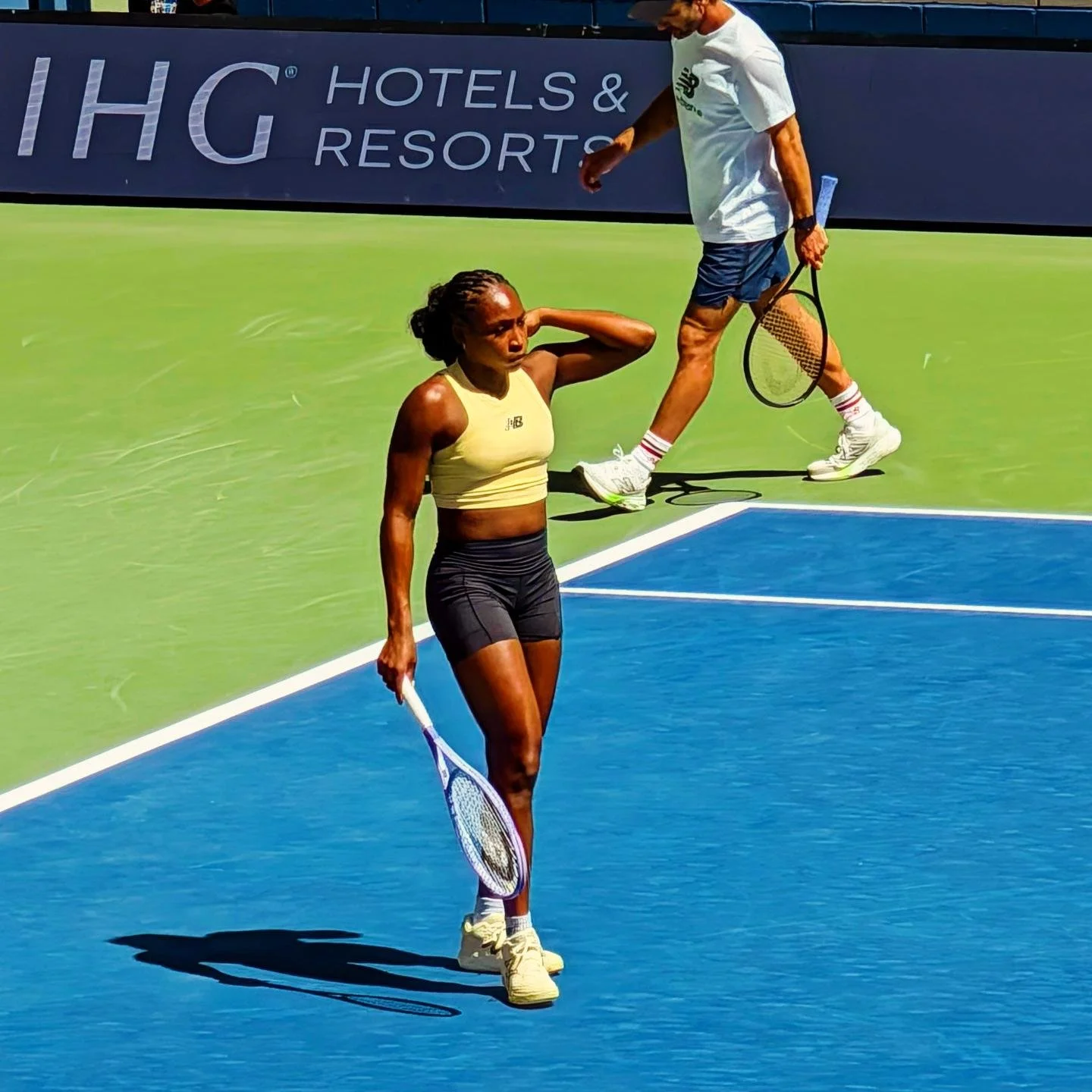 SK STUDIO OUT + ABOUT | ON THE COURTS AT THE US OPEN