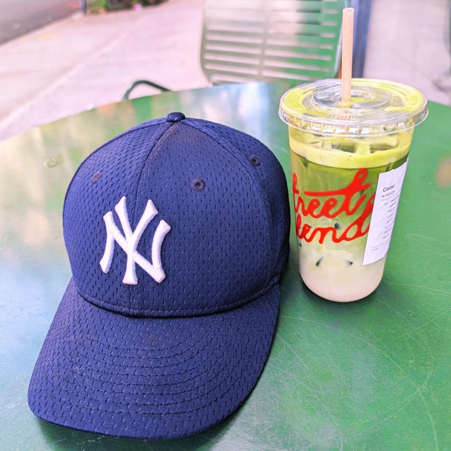Heading into #LDW was about odds and ends. When I'm running around, I'm always wearing one of my @yankees hats such as my fave that I got a long time ago @neweracap fitted that I got customized. I just went to the @neweranyc store and got their lates