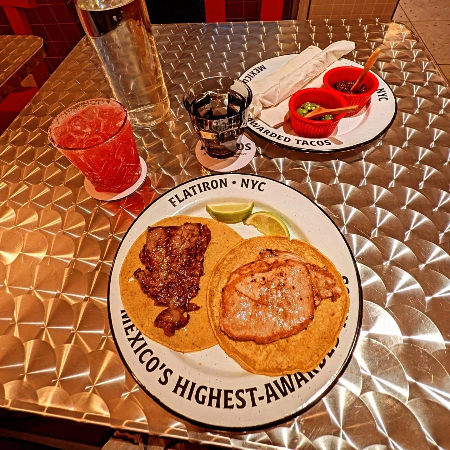 Finally checked out @michelinguide star @califadeleontacos which was perfect right before my last #NYFW shows of the #ss27 season. Love the salsas and the Prickly Pear Margarita was perfect!

#styledirector #creativedirector #teampixel