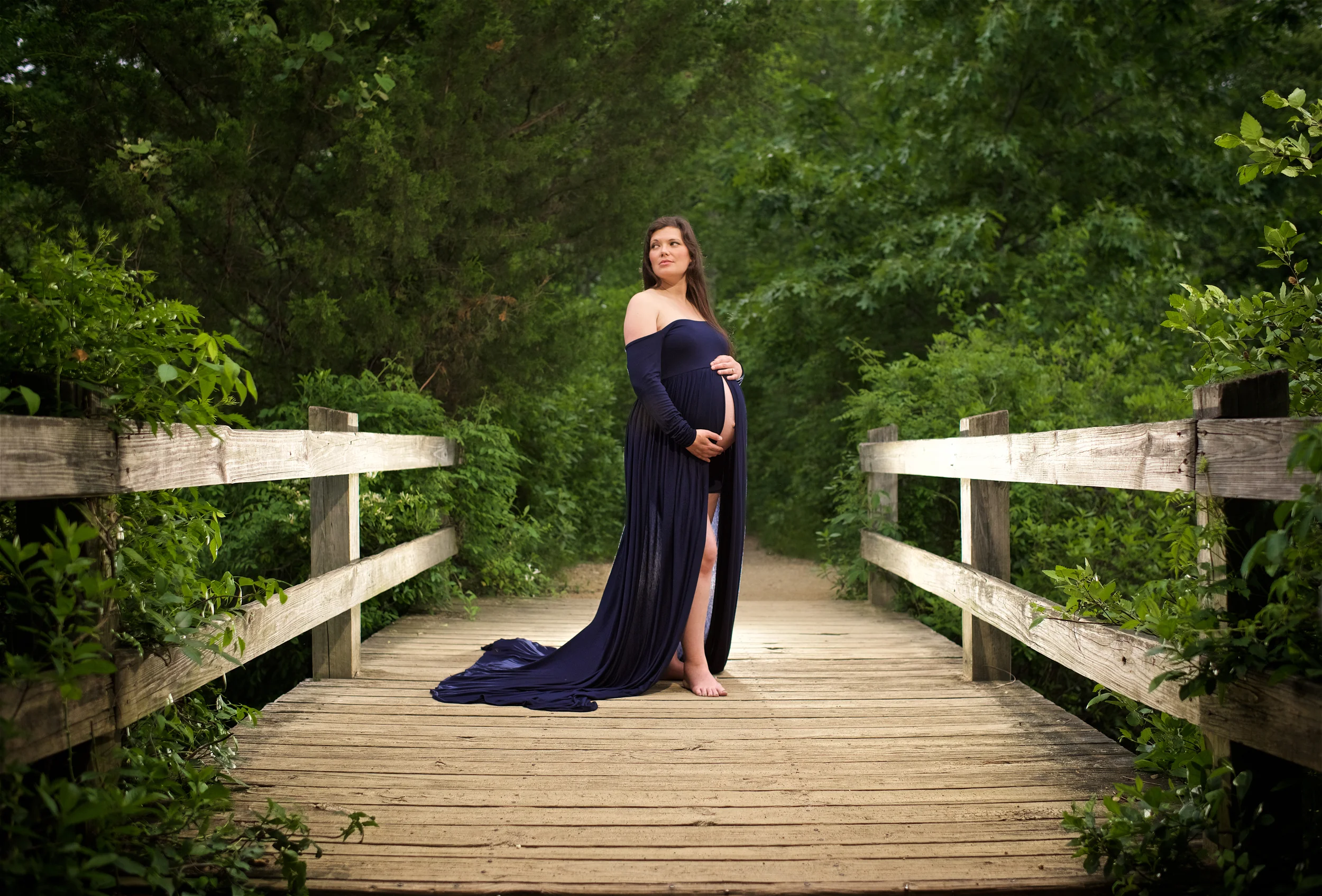 Naomi + Mark - Maternity Portraits - Parvin State Park NJ