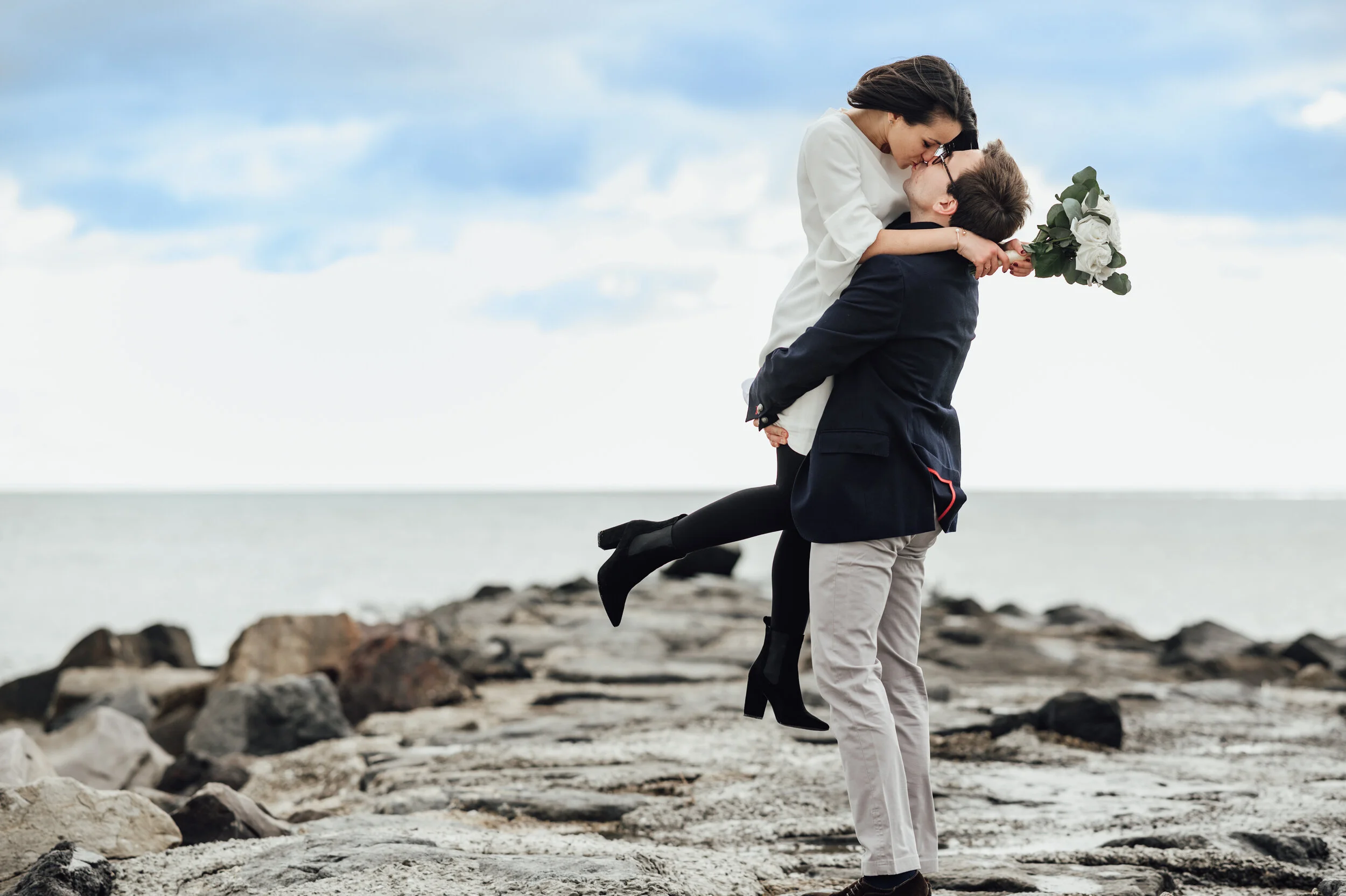 Fabien and Valeriy's Courthouse Wedding - Margate NJ