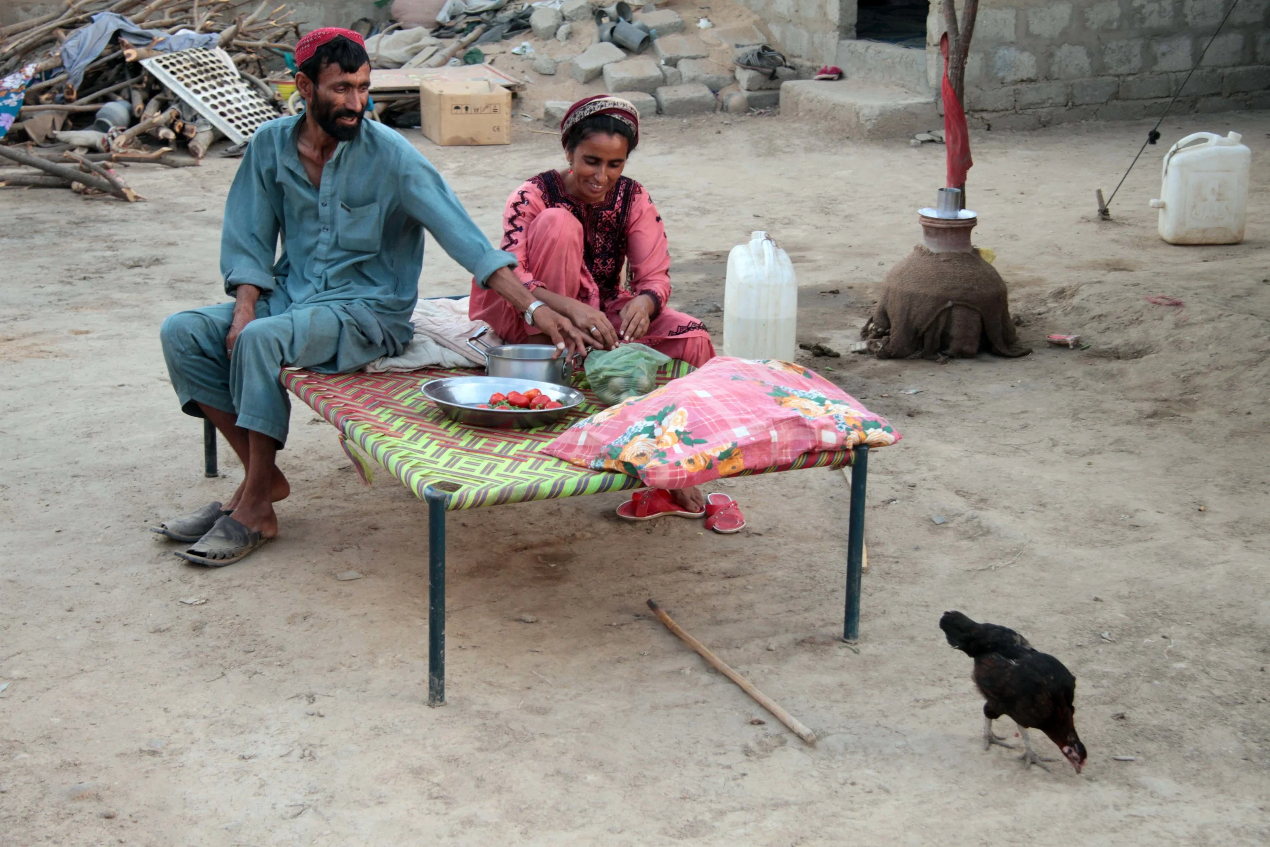 Sindh flood camp / 2011
