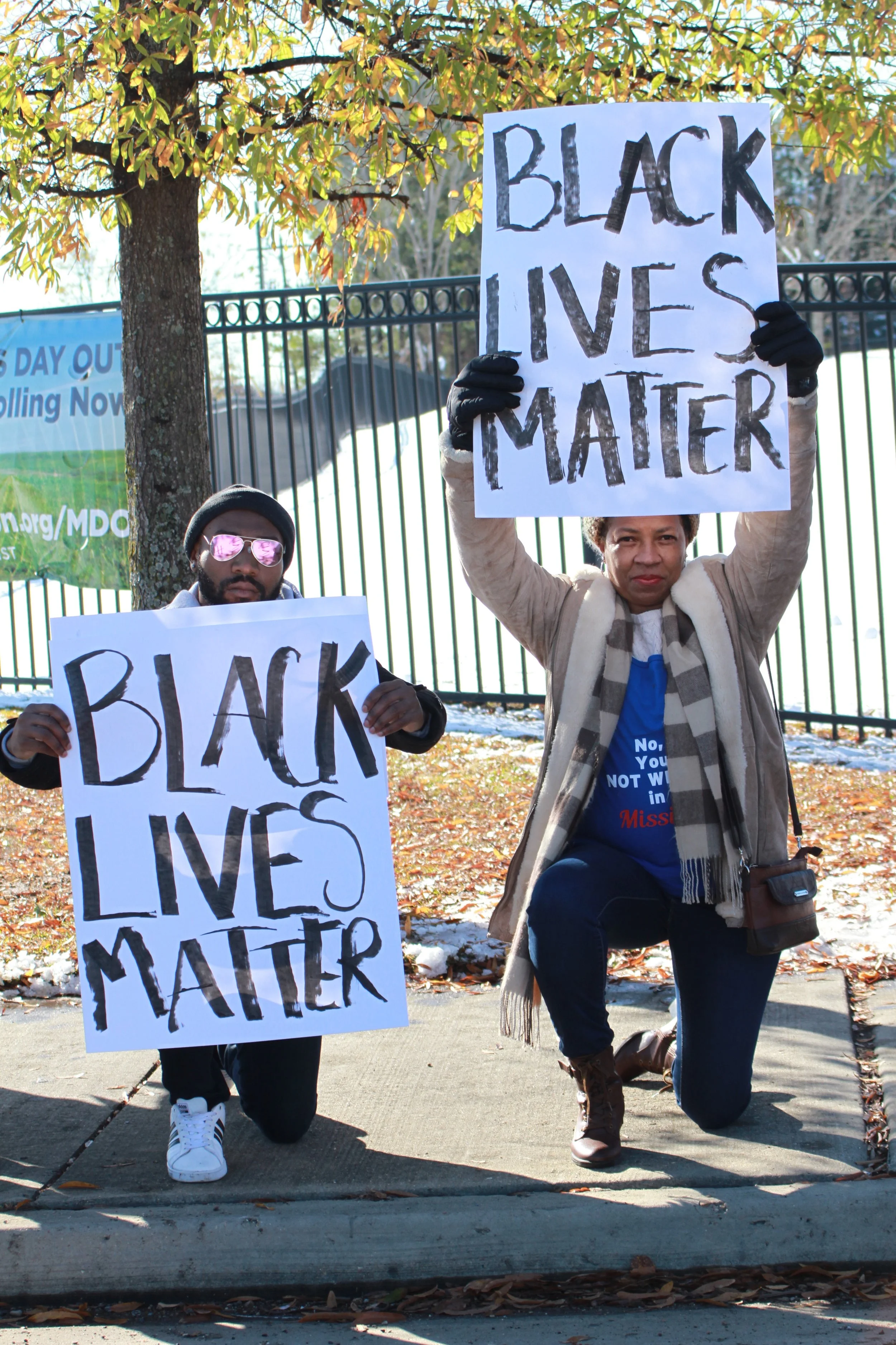 Protesting Trump / MS Civil Rights Museum opening
