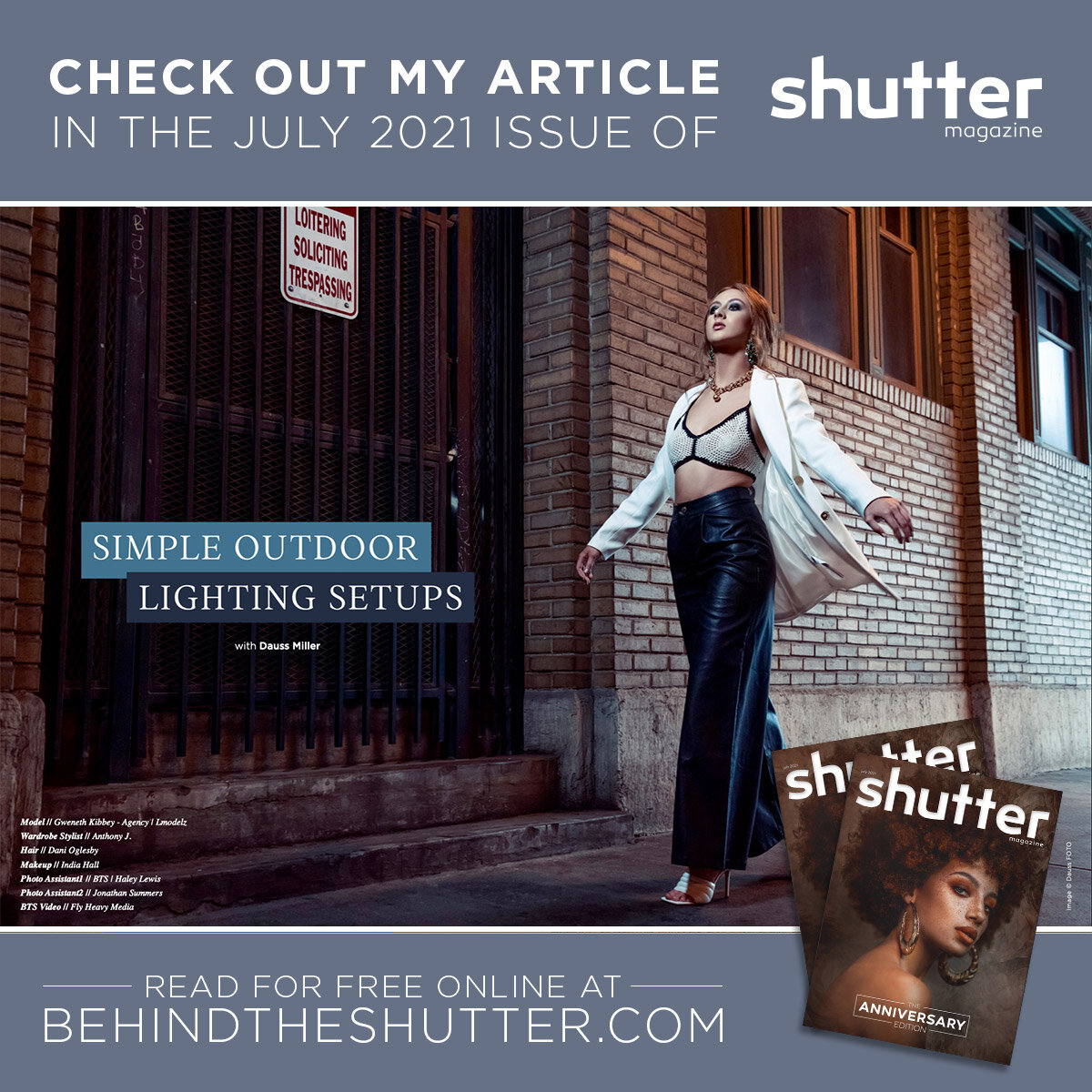 Shutter Magazine July Anniversary Issue