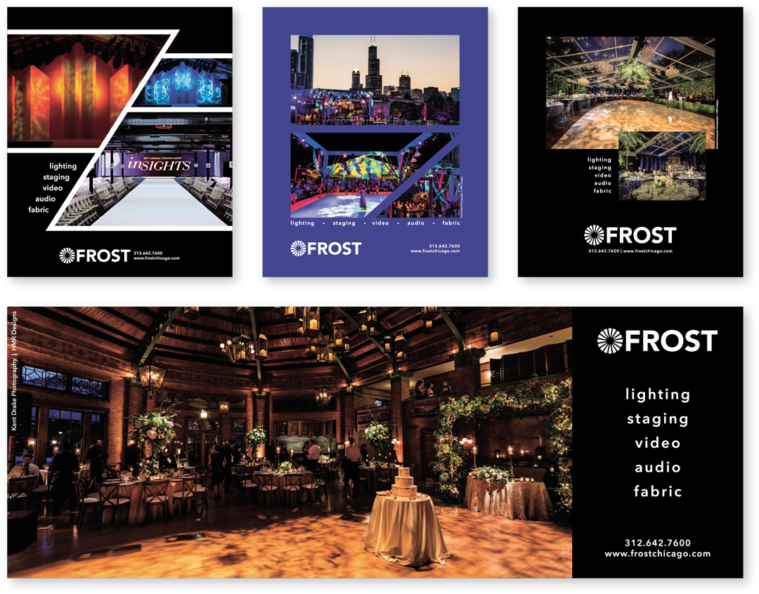 FROST LIGHTING OF ILLINOIS Magazine advertisements