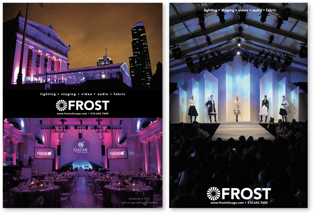 FROST LIGHTING OF ILLINOIS Magazine advertisements