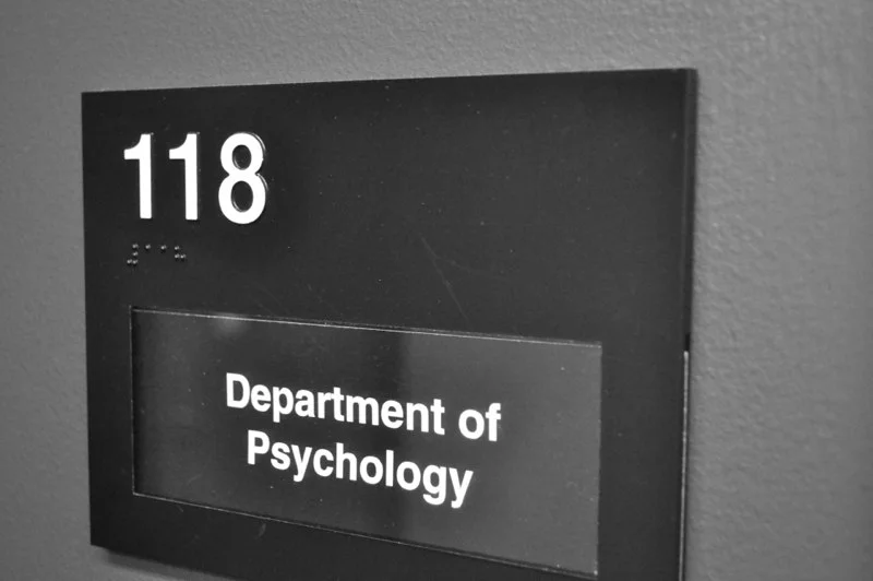 The psychology lab is located in Founders Hall Room 118