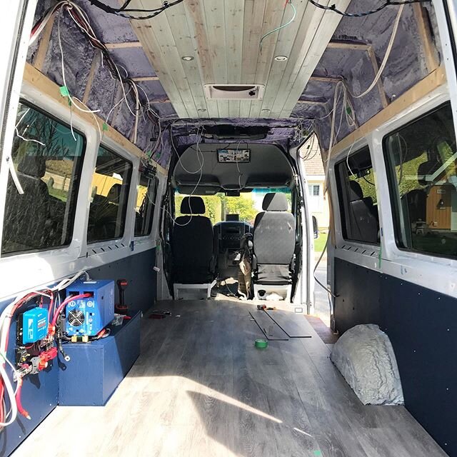 If you guys didn&rsquo;t know already. Because we seem to never run out of projects, we started a van build a few weeks ago. We are now getting to the fun stuff and our vision is slowly taking form. If you ever thought about exploring the @vanlife, m
