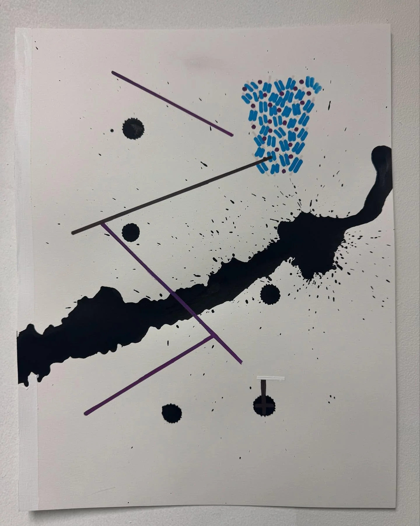 Almost done. Adding one small detail. If you guess it right you will win an art print @ my open studios in the fall.