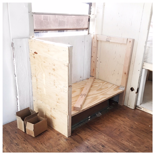 Framing the Kitchen