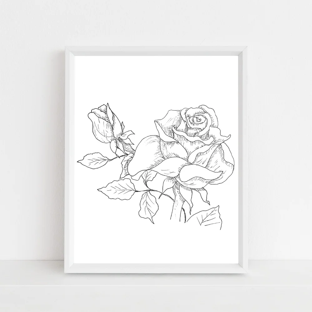 New York rose state flower framed mock up without script.jpg