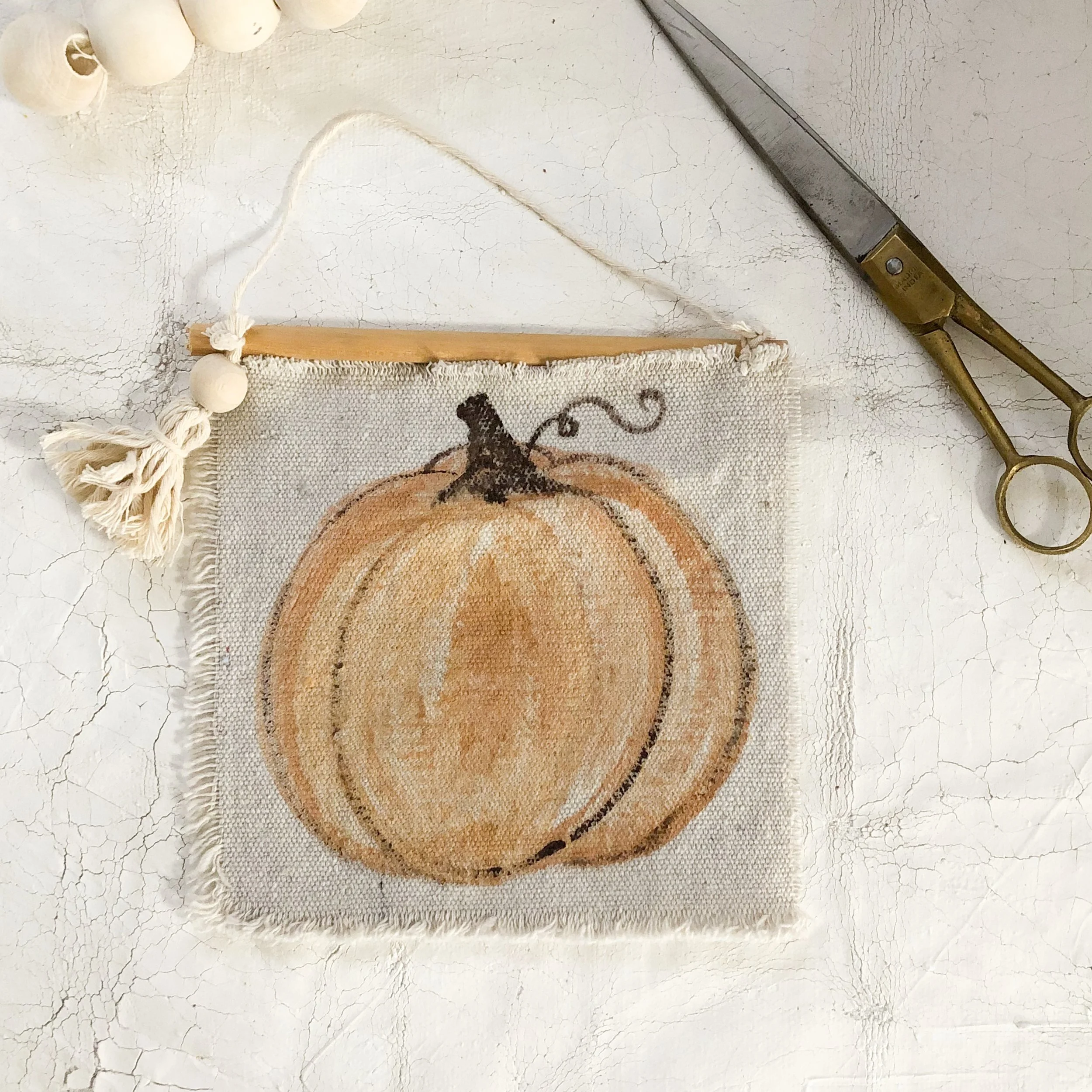 blush heirloom pumpkin halloween decor neutral fall decoration 3.jpeg