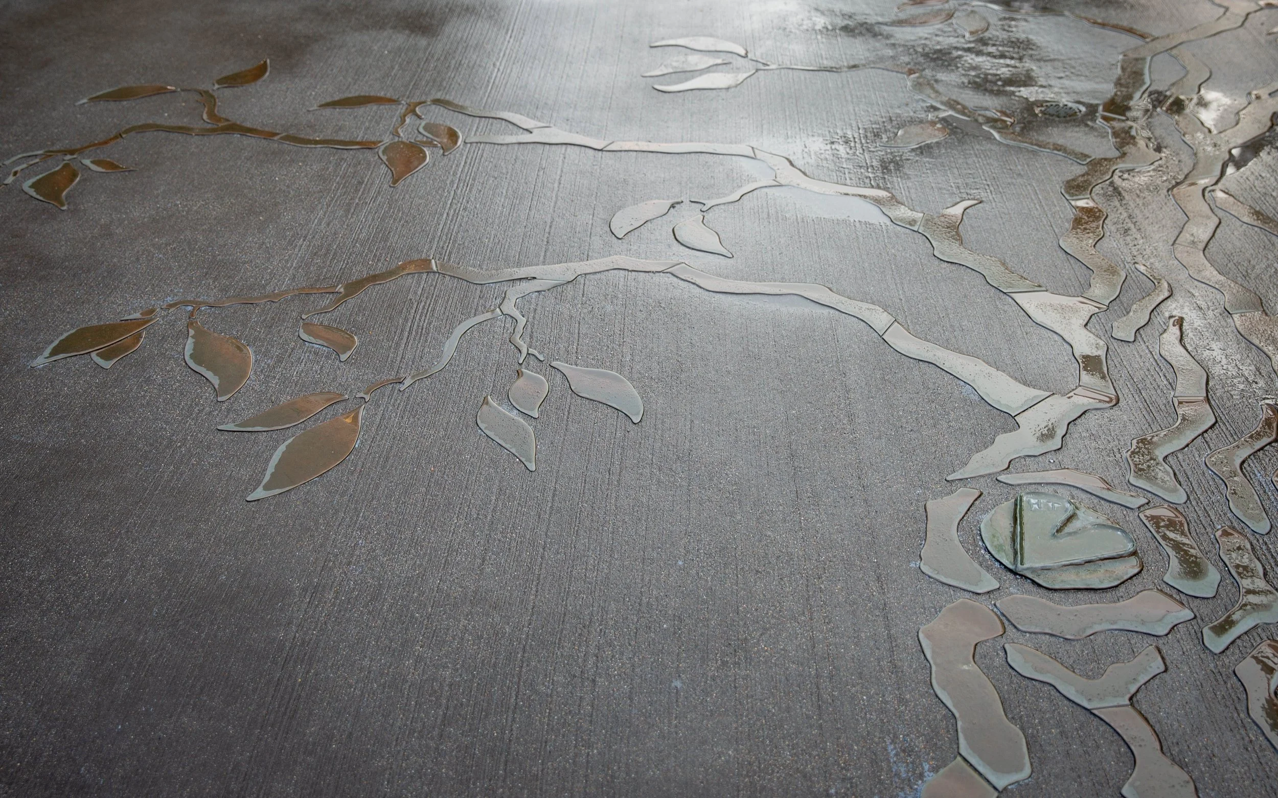 Henri A. Termeer Square - Giving Tree Bronze Inlay