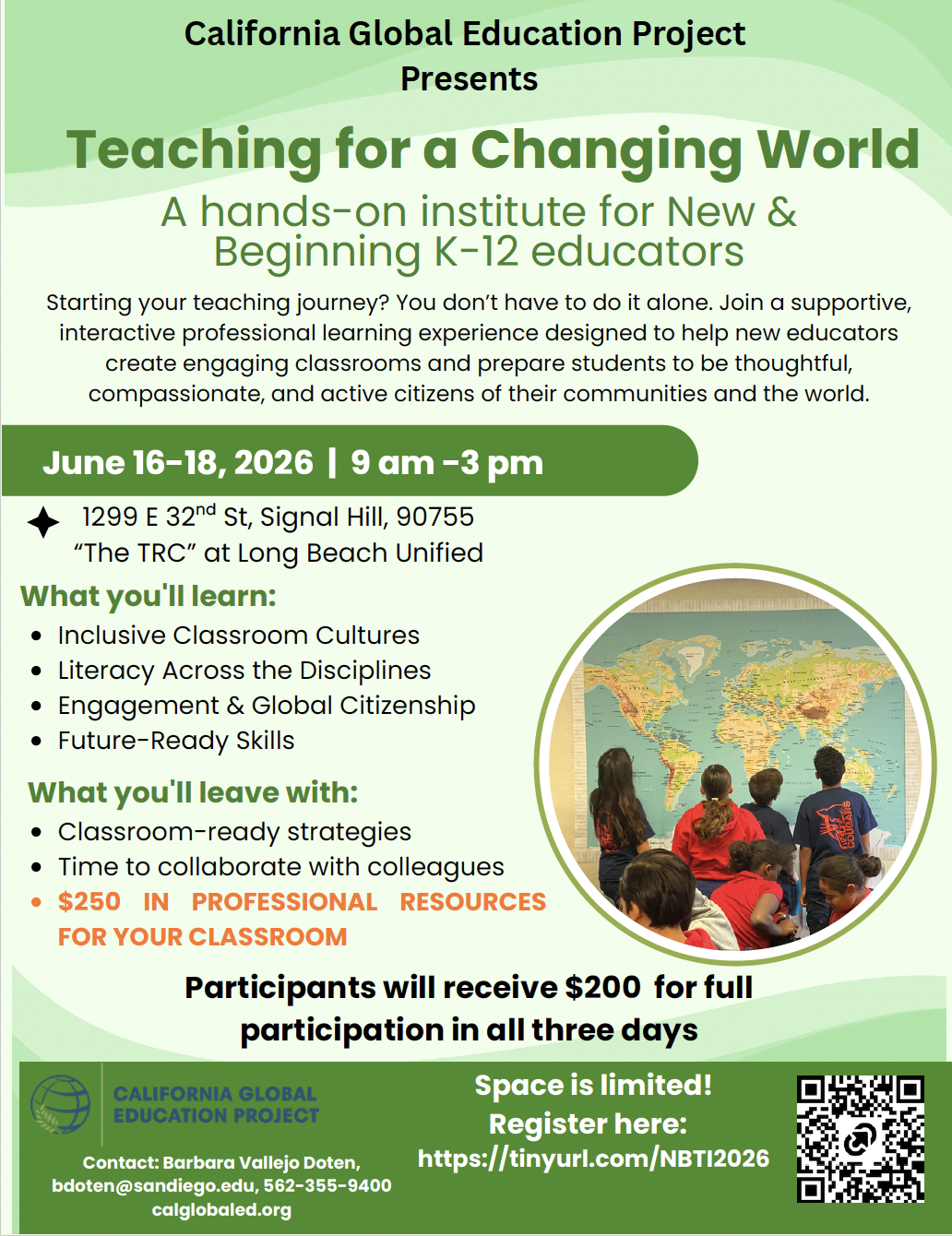 Teaching for a Changing World Institute