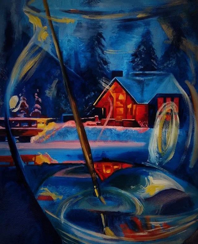 ReflectionsXRefractions Painting .jpg