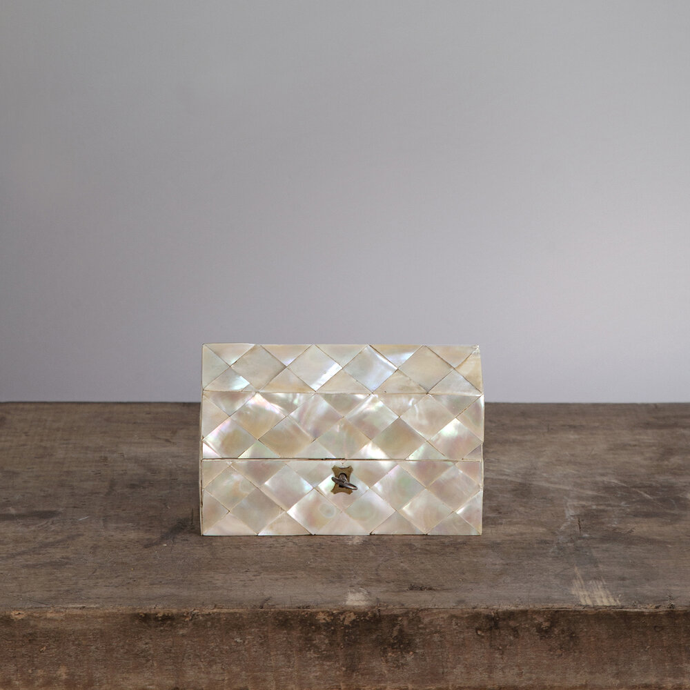 Mother Of Pearl Inlay Perfume Case — SAVED NY