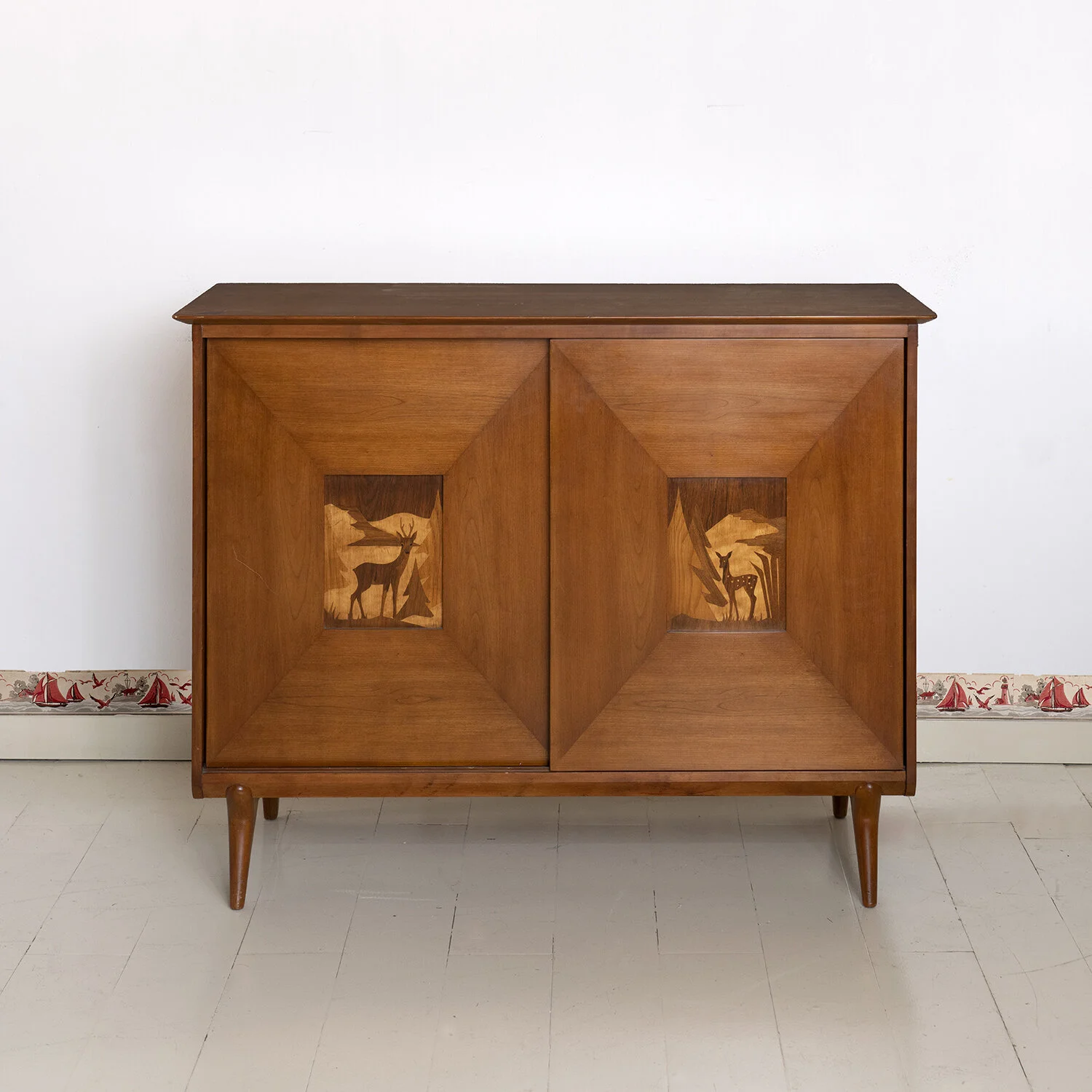 WITH DECORATIVE WOOD INLAY — SAVED NY