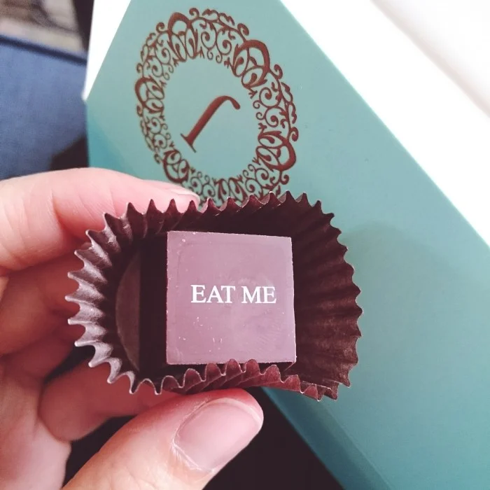 A little boost of positivity in the form of a delicious chocolate