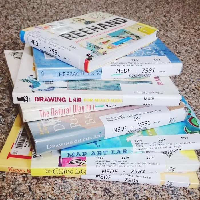 Another stack of books I can't wait to get started on