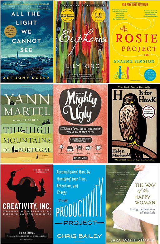 What I have been reading, learning and thinking about in the last four months. Fiction, non-fiction, art books, and a movie.
