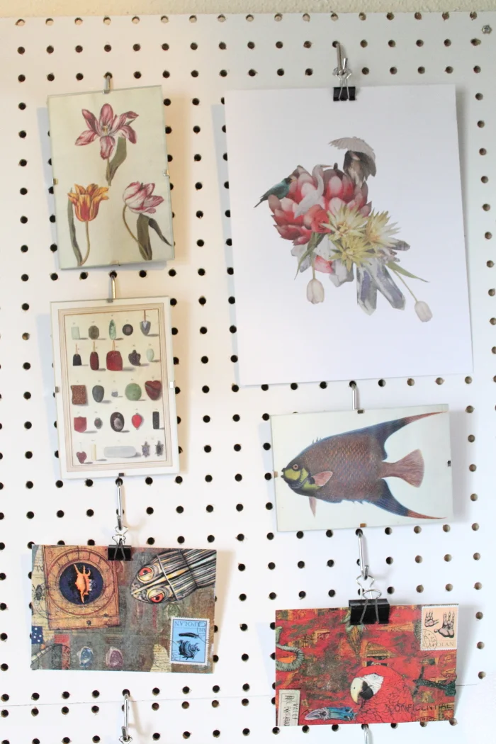 organizing my studio