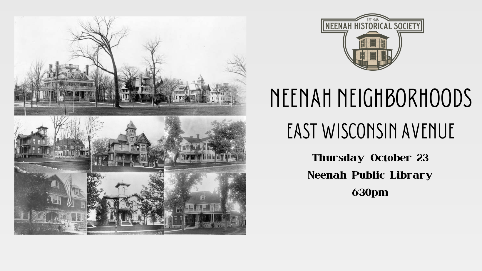 Neenah Neighborhoods: East Wisconsin Avenue