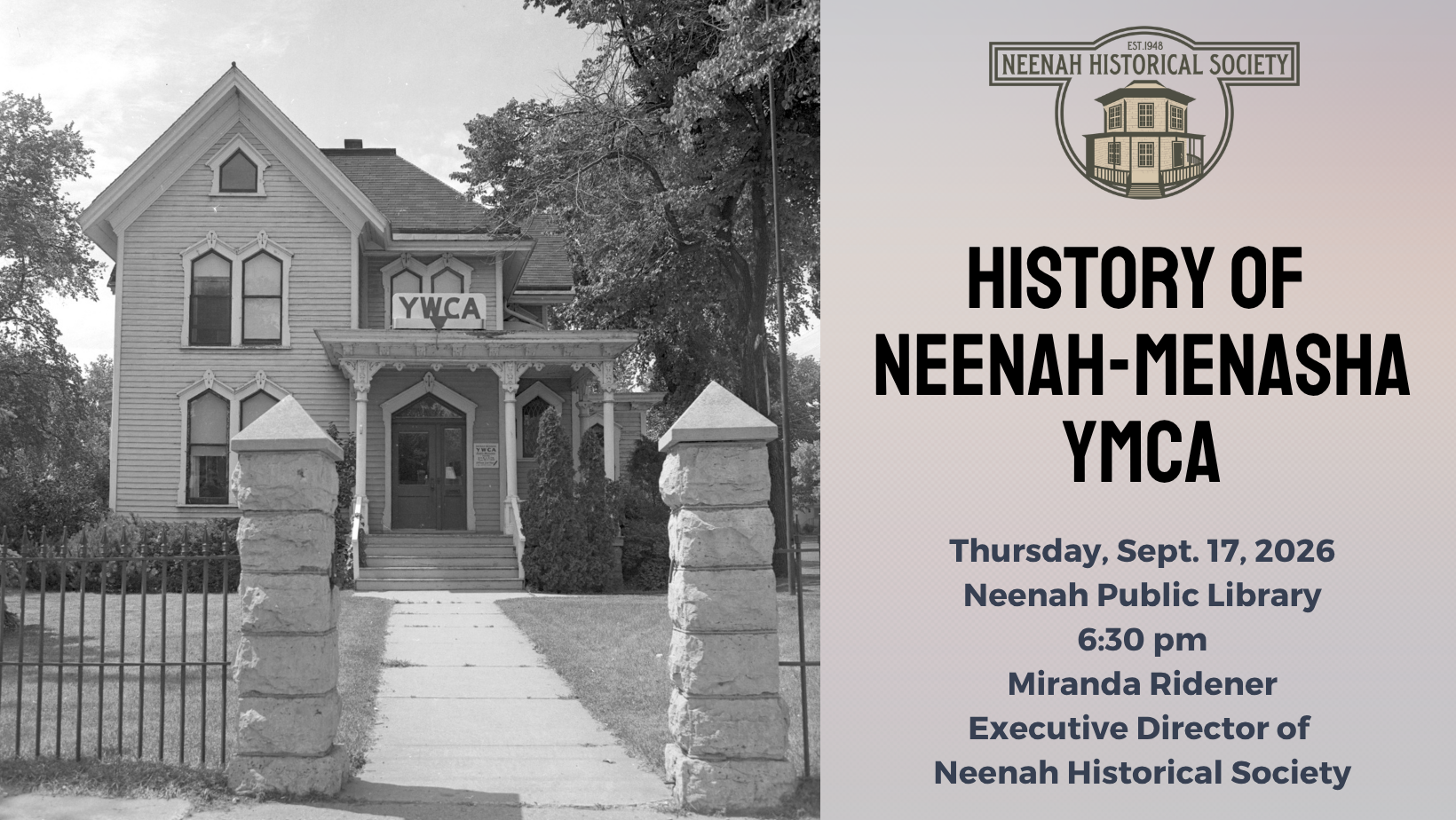 History of the Neenah-Menasha YMCA