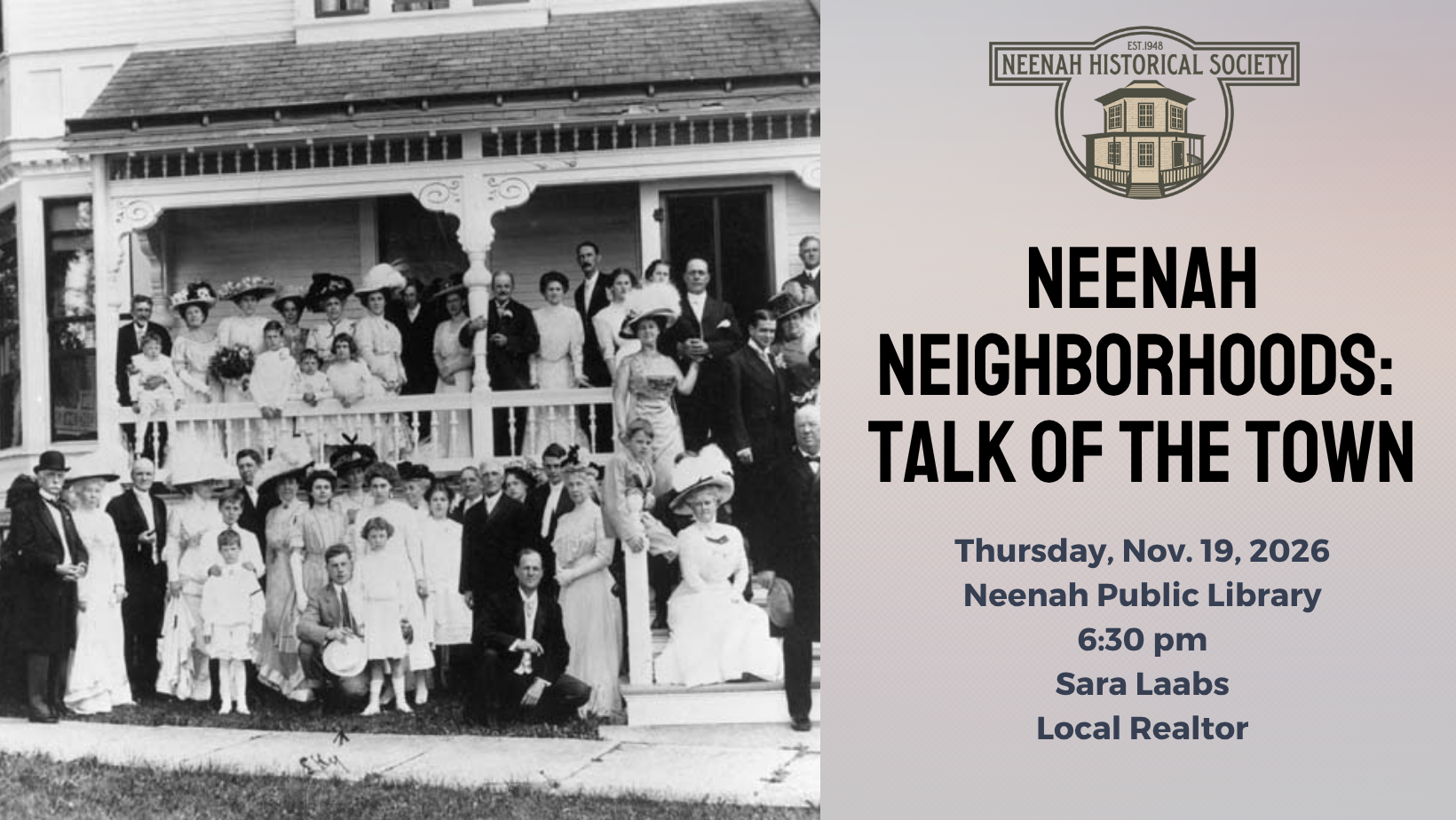 Neenah Neighborhoods: Talk of the Town