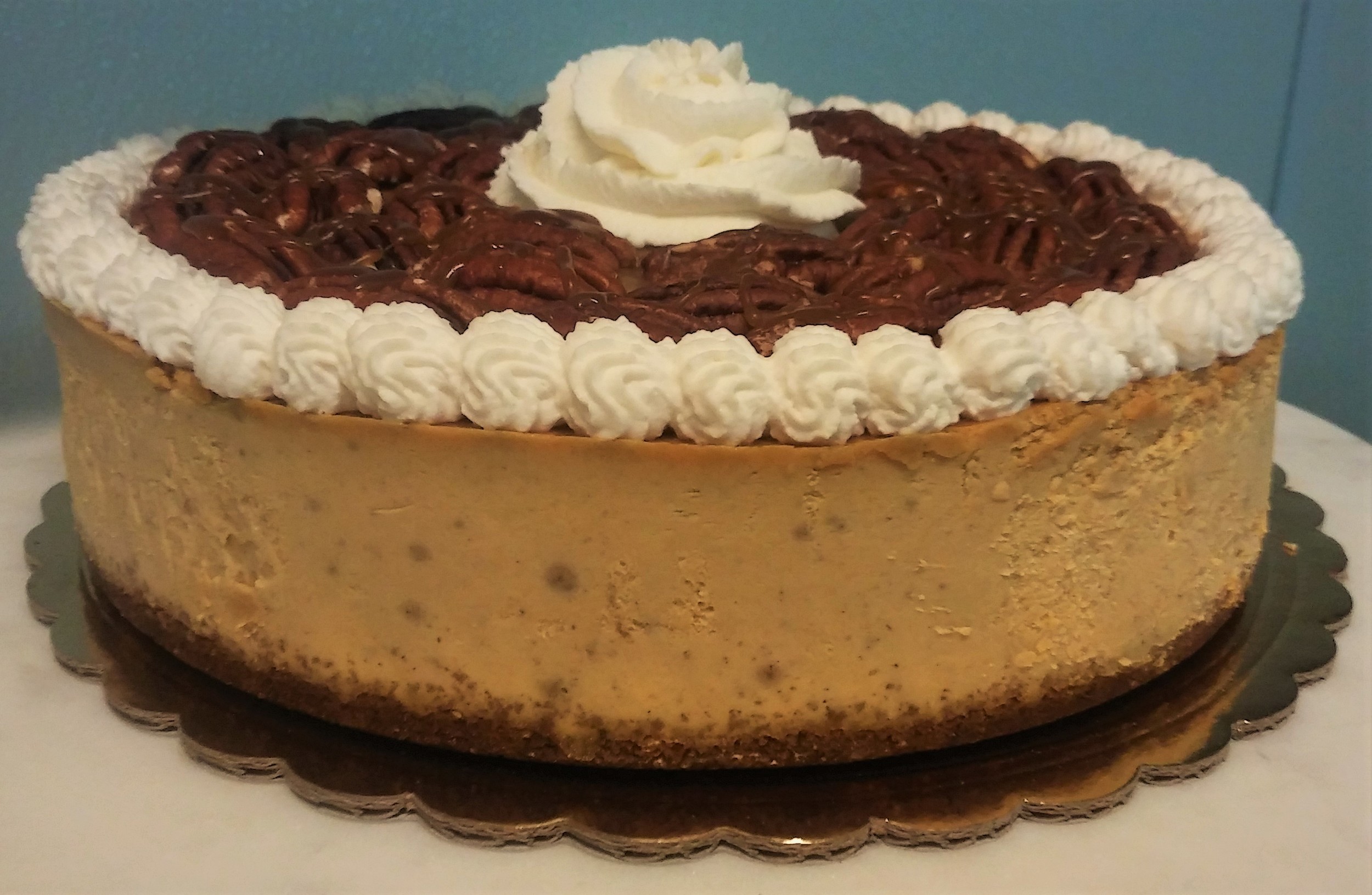 Spiced Pumpkin Cheesecake