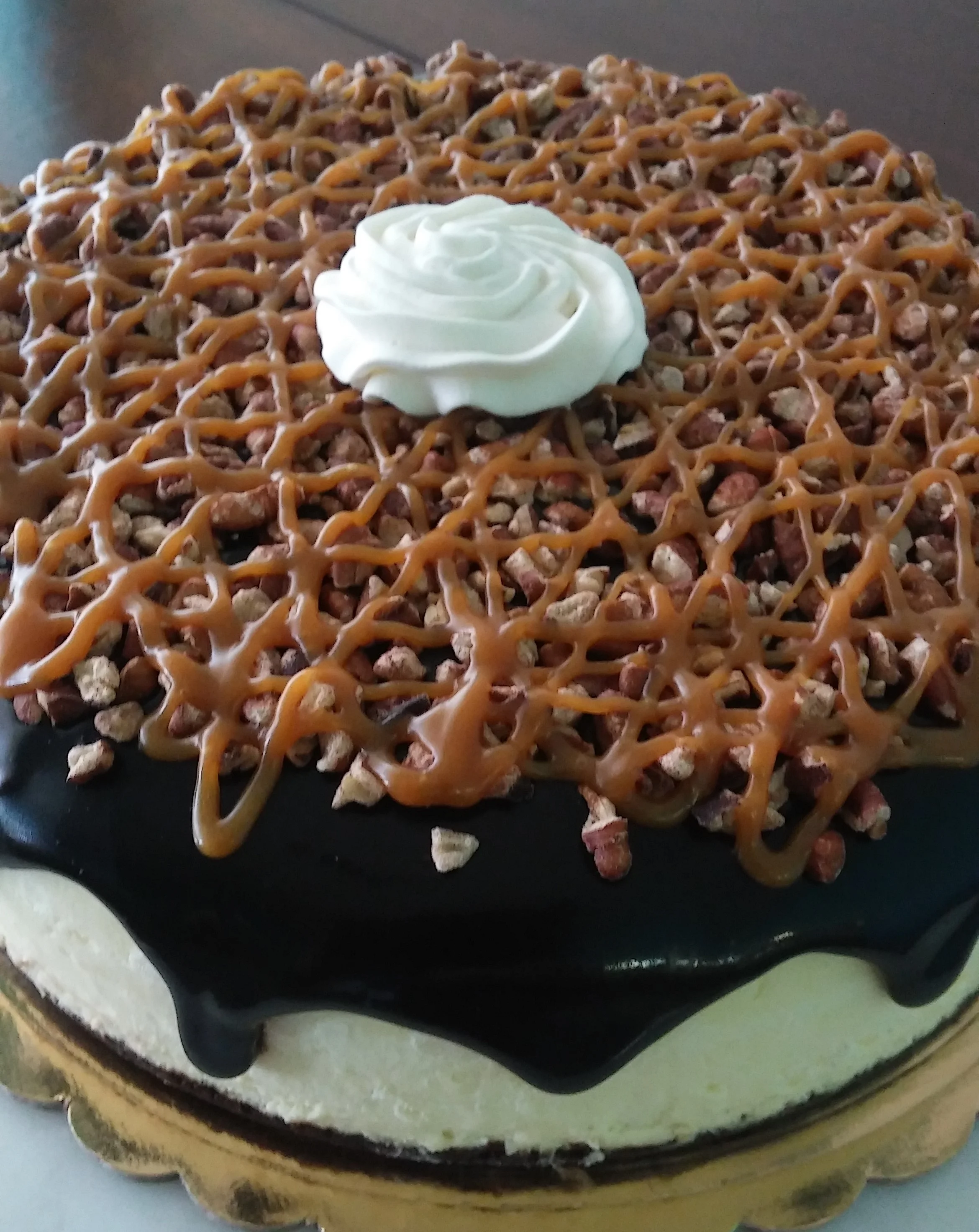 Turtle Cheesecake
