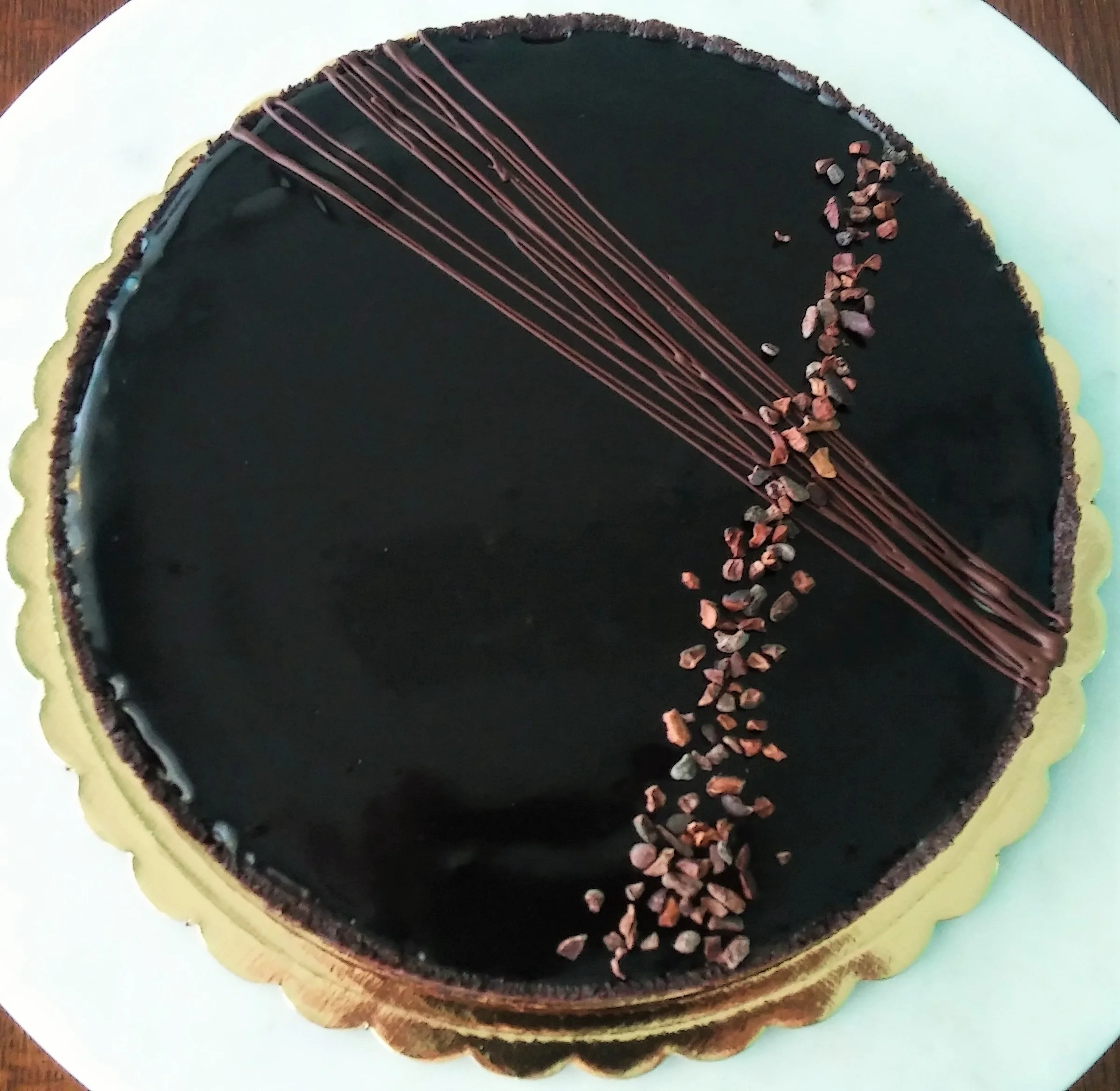 Coffee Fudge Tart 