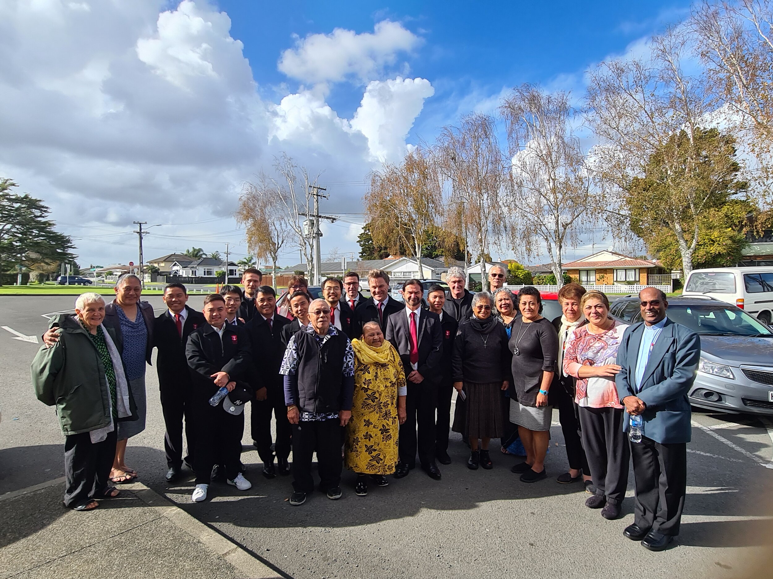 Mass and Lunch at Holy Cross Papatoetoe Church 