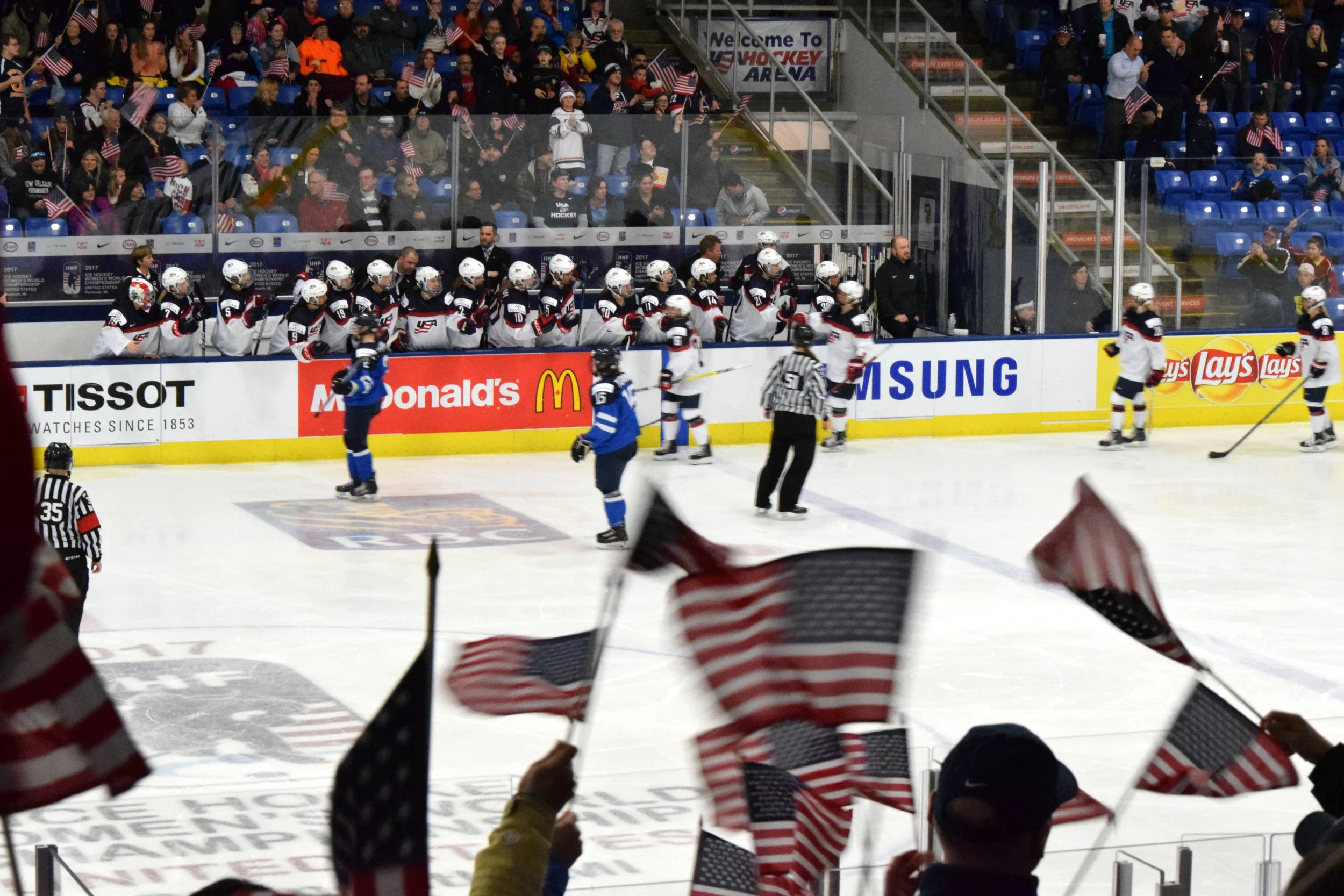 Too many penalties kept the Finns from established a rhythm and gave Team USA way too many opportunities on Monday evening.The Americans are the only team to sweep their opening round games, but Finland took advantage of some lapses, especially on t…