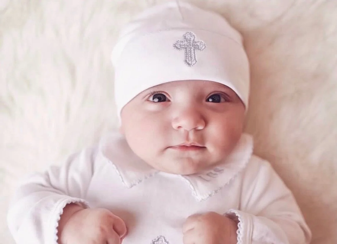 baptism hat