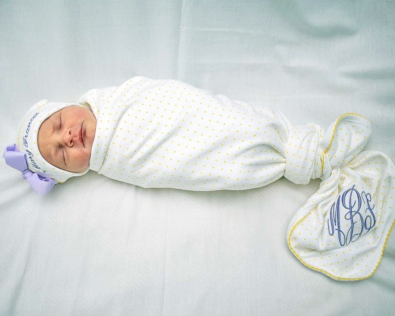 Pima Cotton Dotted Blankets