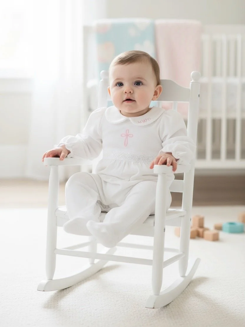 Ashley Baptism Romper