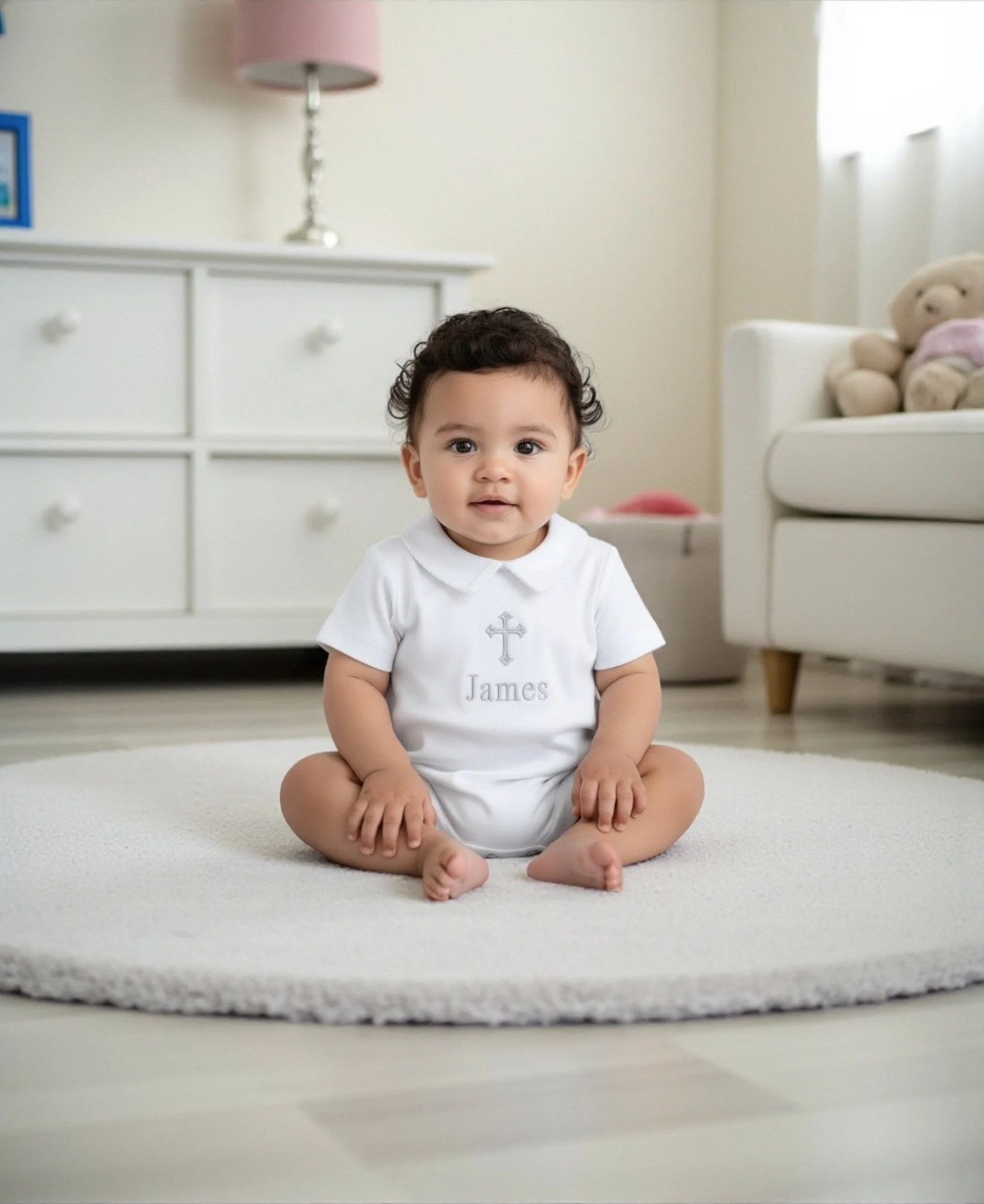 Andrew Shortie Baptism Outfit- 2 Color Options