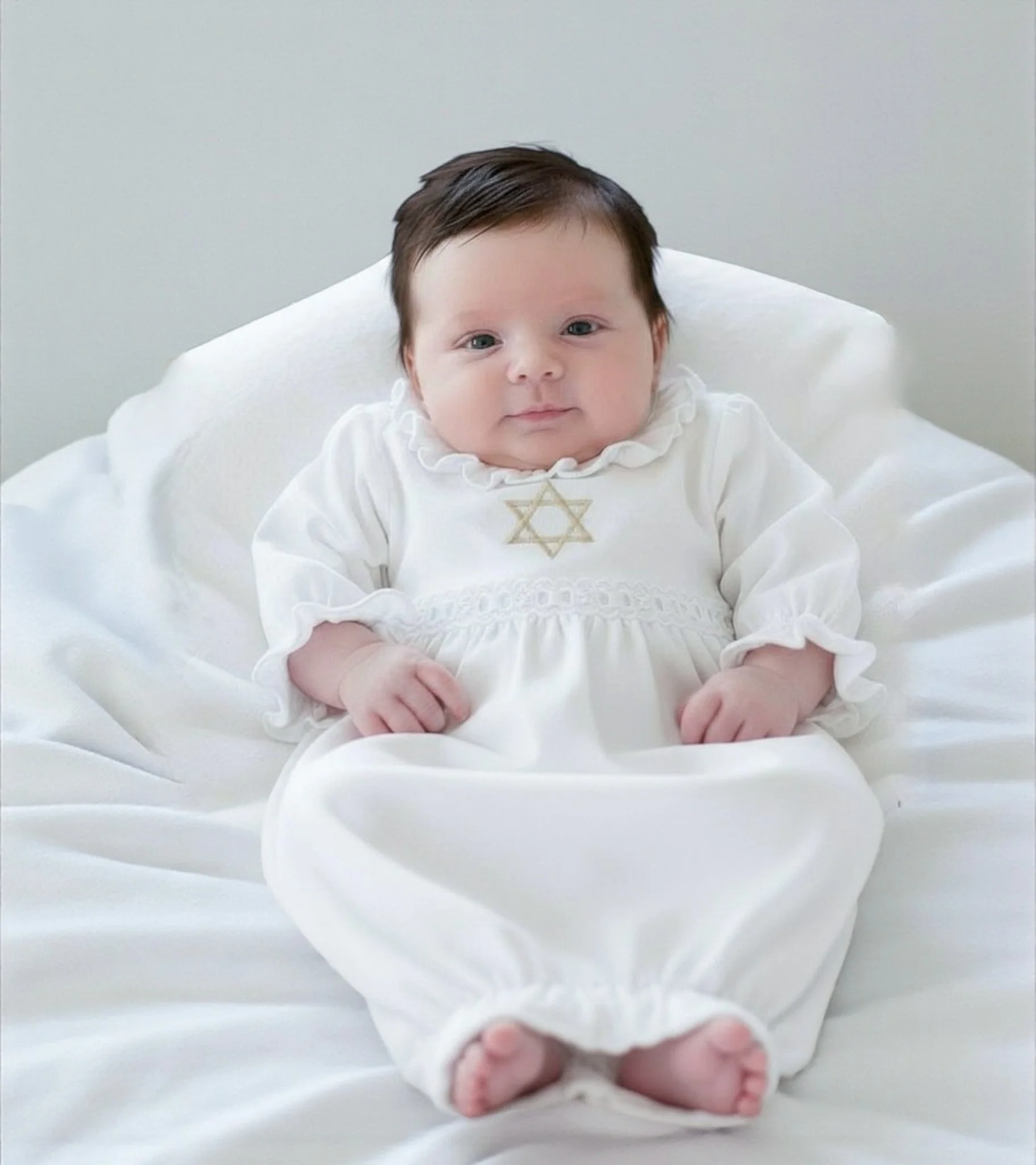 Star of David Baby Dress